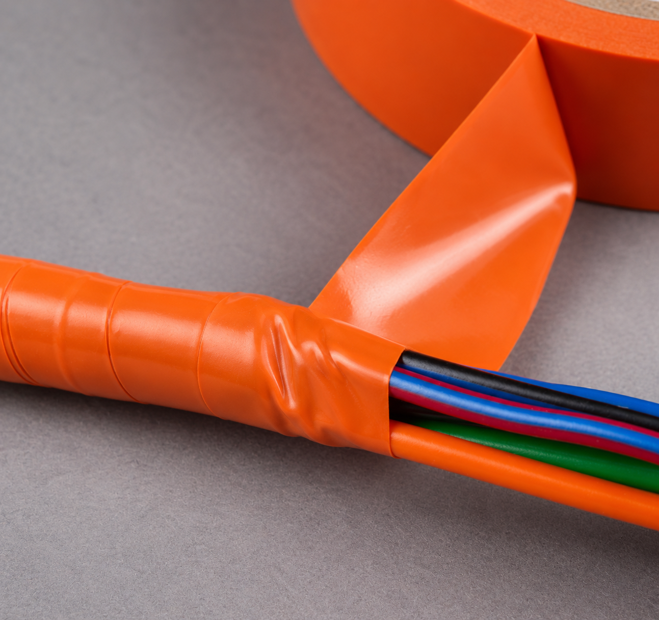 Scapa 2702 Premium‐Elektro‐PVC‐Band, 15 mm x 10 m, grau