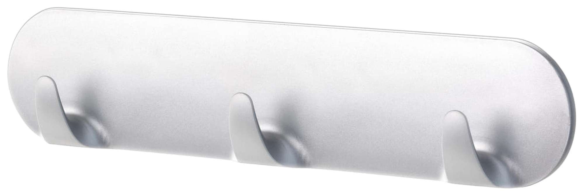 tesa Powerstrips Hakenleiste, weiss 58094, 1 Haken + 4 Powerstrips Large weiss