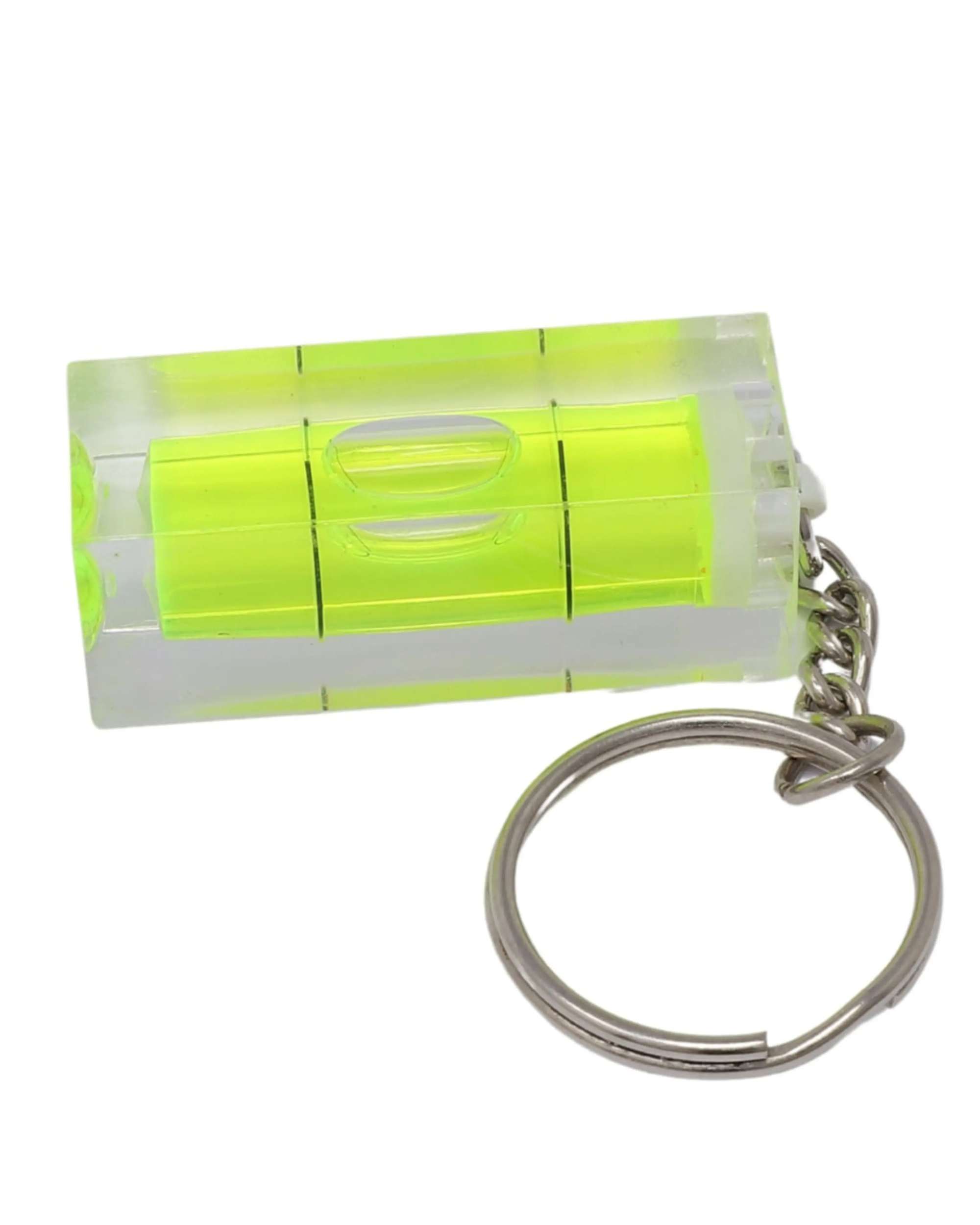 Mini-Wasserwaage, Schluesselanhaenger mit Ring