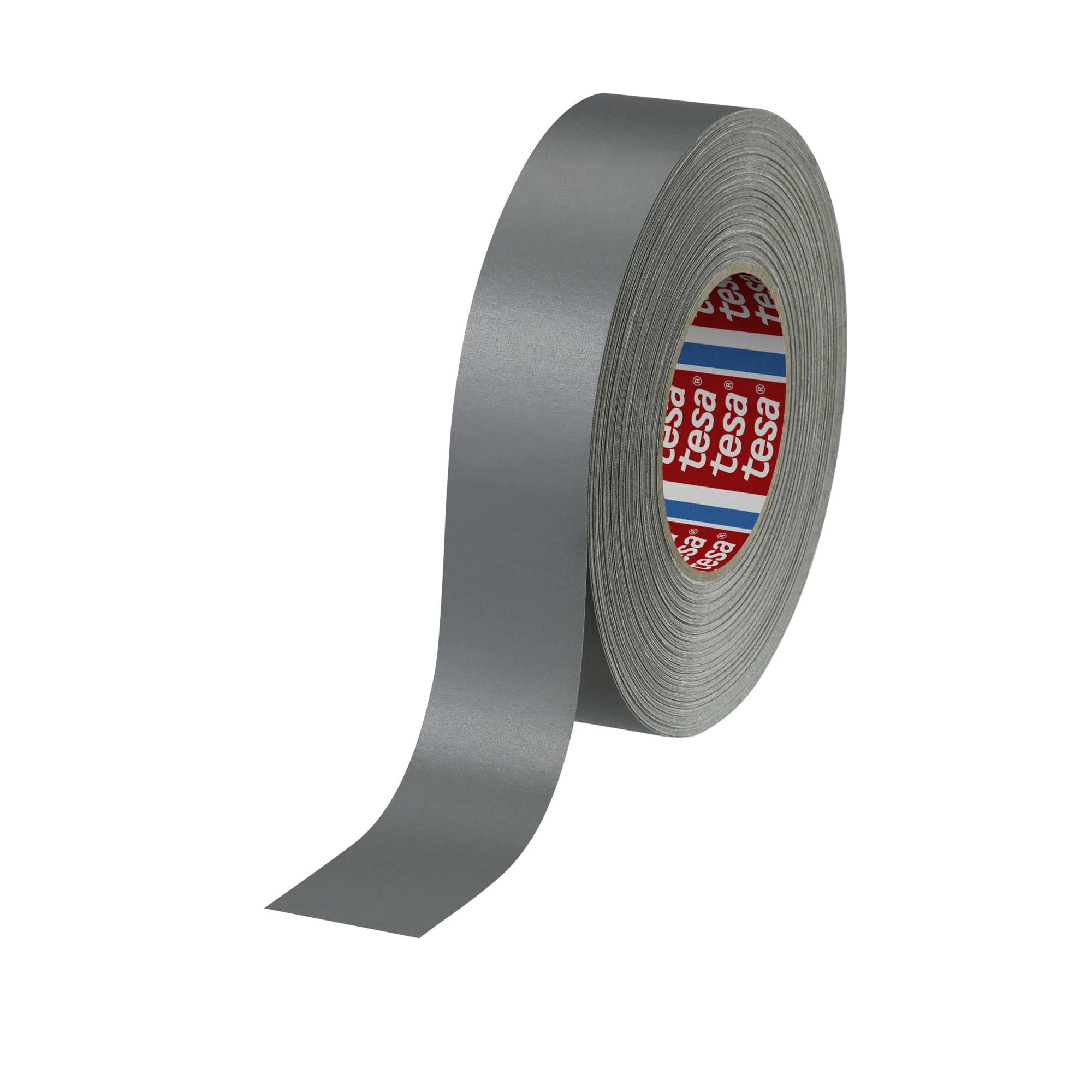 tesaband 4651 Premium Gewebeband, 50 m x 19 mm, grau