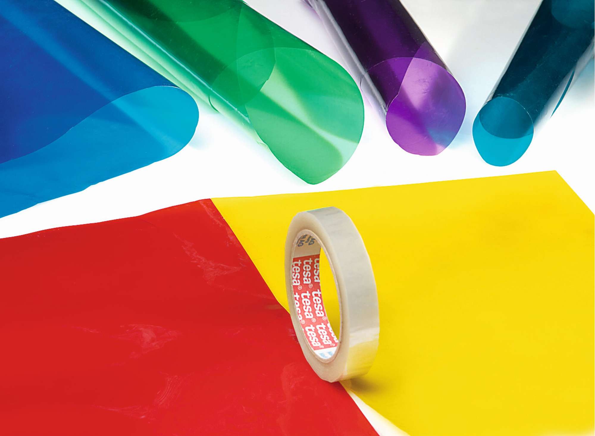 tesafilm 4129 Einseitig klebendes Produkt mit Polyestertraeger, 66 m x 50 mm, transparent