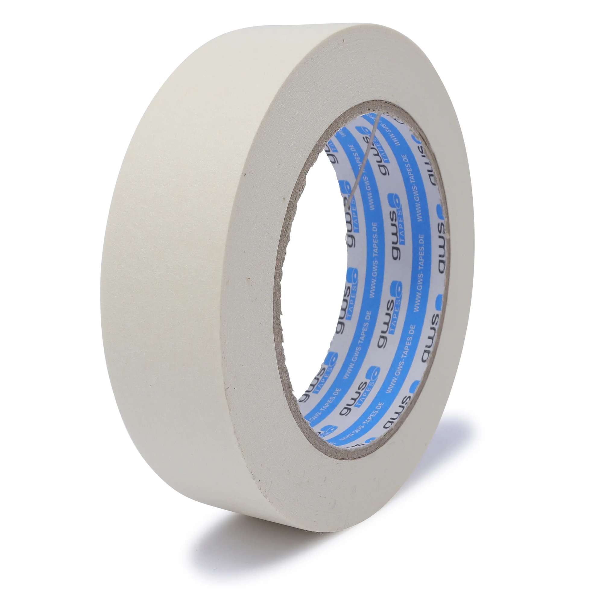 gws Maler-Kreppband, Fuer feine und saubere Farbkanten, 50 m x 30 mm, naturweiss
