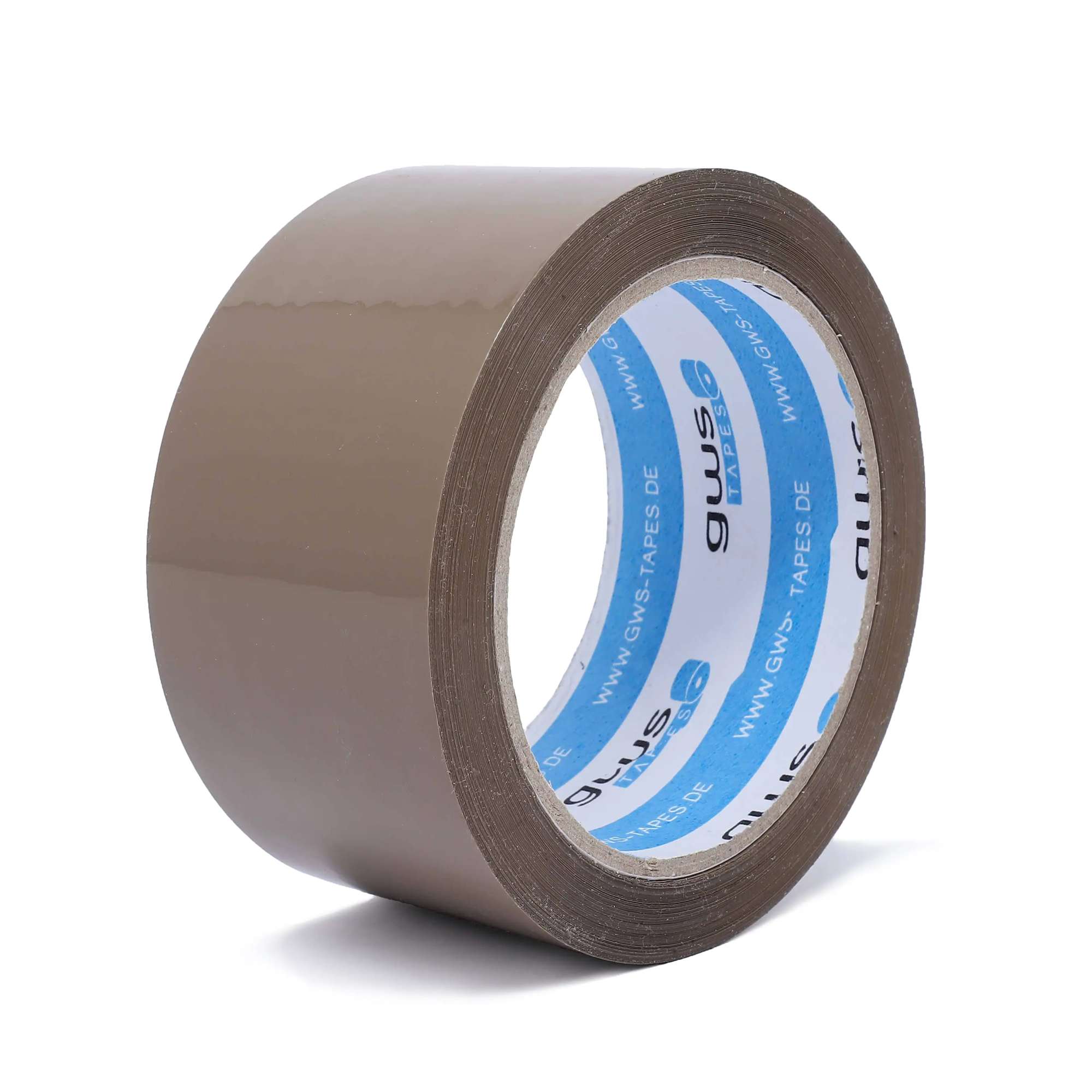 gws 42820-0 Packband PP leise abrollend, 66 m x 50 mm, braun