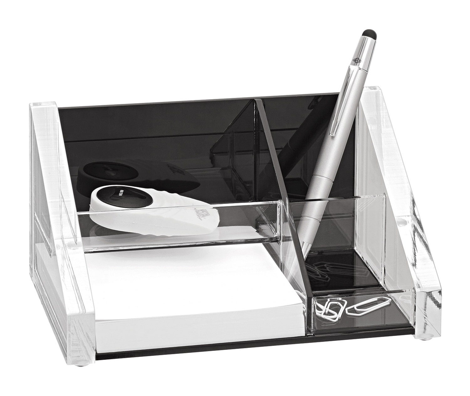 WEDO Acryl Butler gk.sw Exklusiv, incl. Zettelbox 150 Blatt