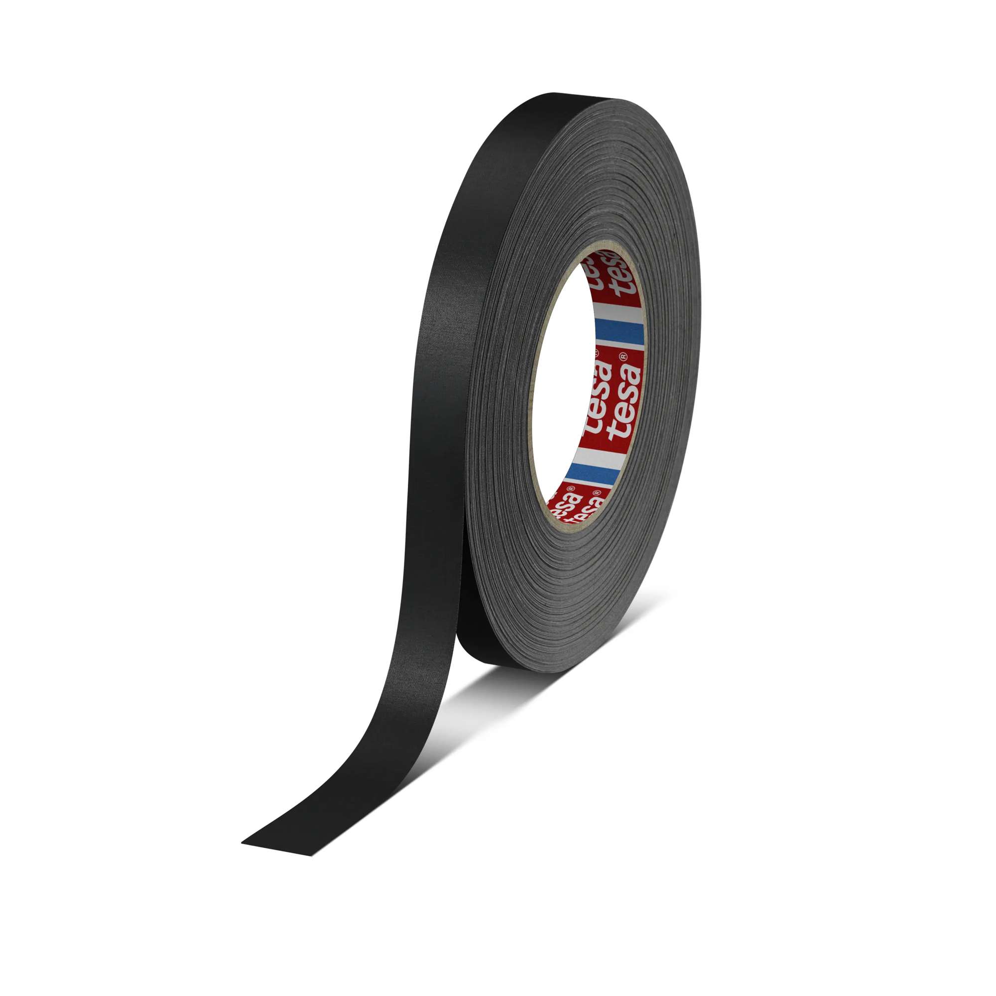 tesaband 4651 Premium Gewebeband, 50 m x 19 mm, schwarz