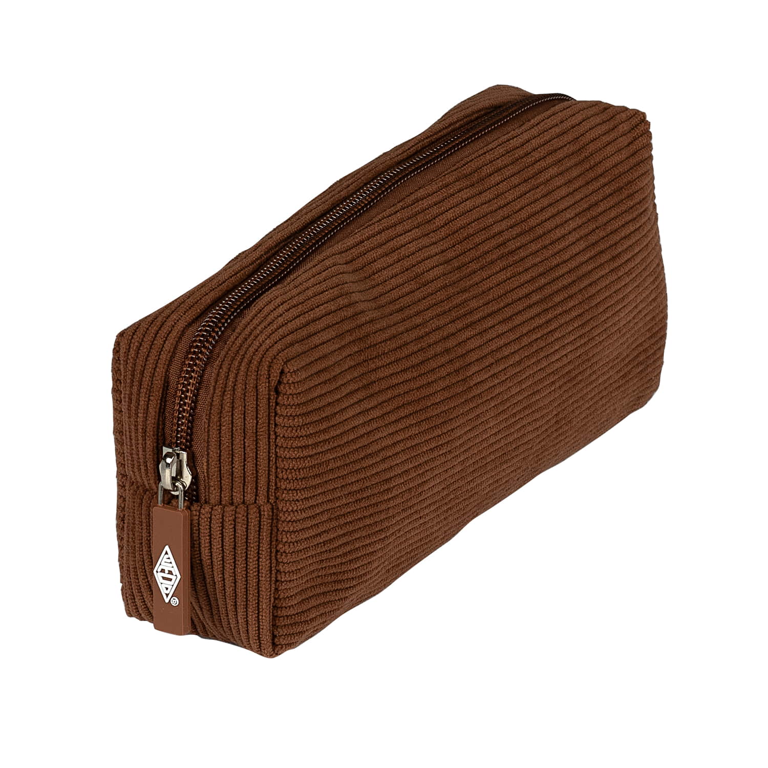 WEDO Mäppchen Cord braun, aus Baumwolle