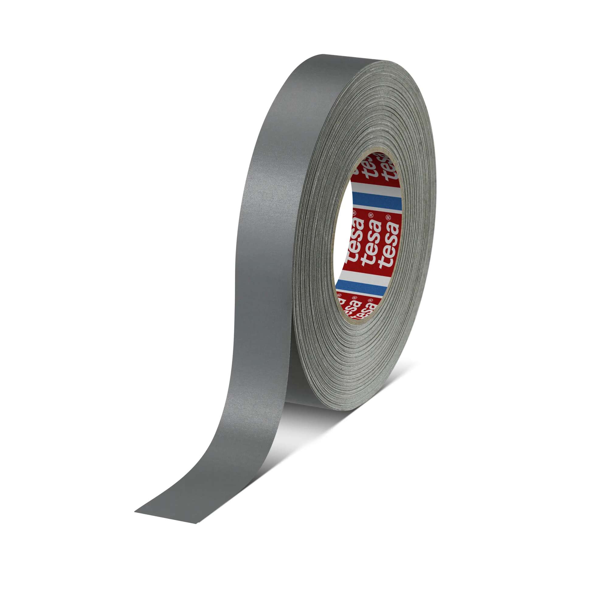 tesaband 4651 Premium Gewebeband, 50 m x 30 mm, grau
