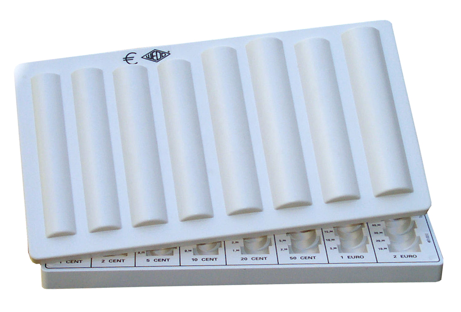 WEDO Geld Zählbrett mit Deckel, 330x180x45mm lgrau