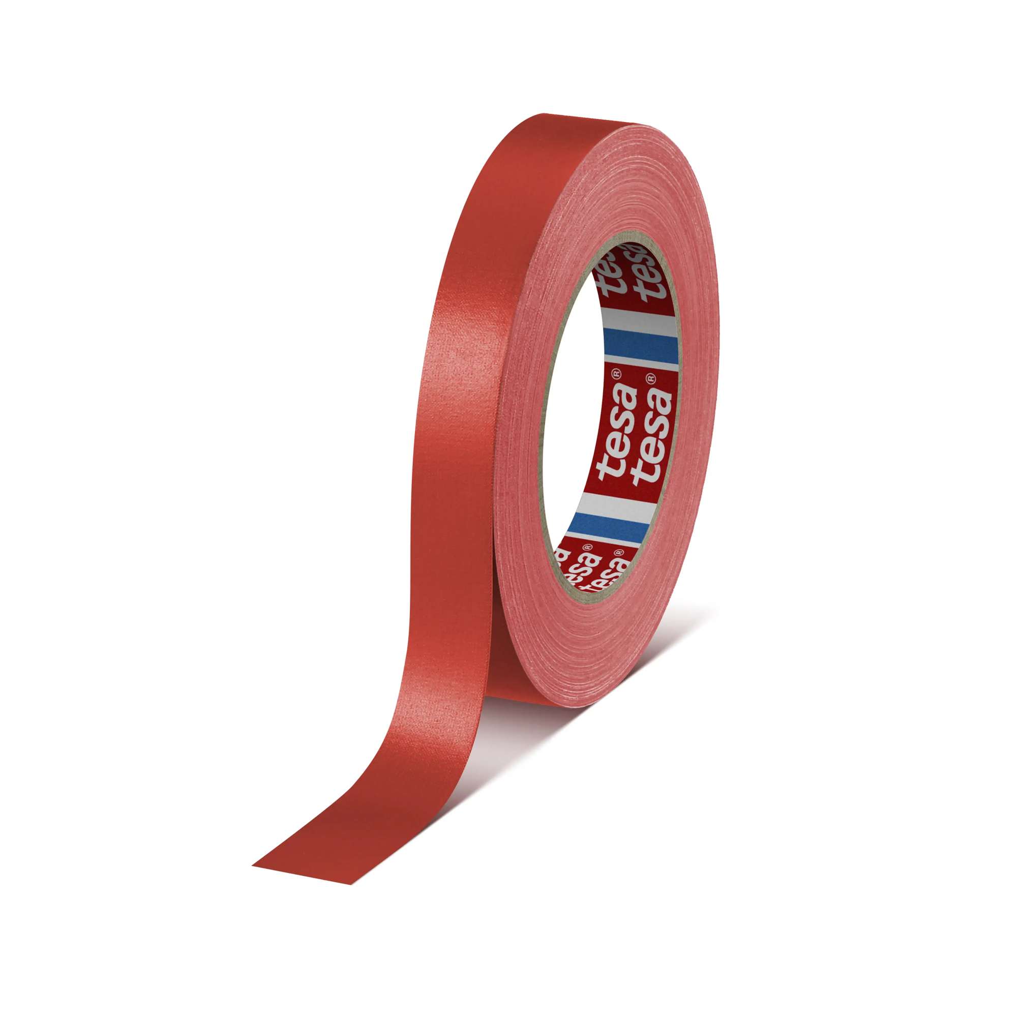 tesaband 4651 Premium Gewebeband, 25 m x 19 mm, rot