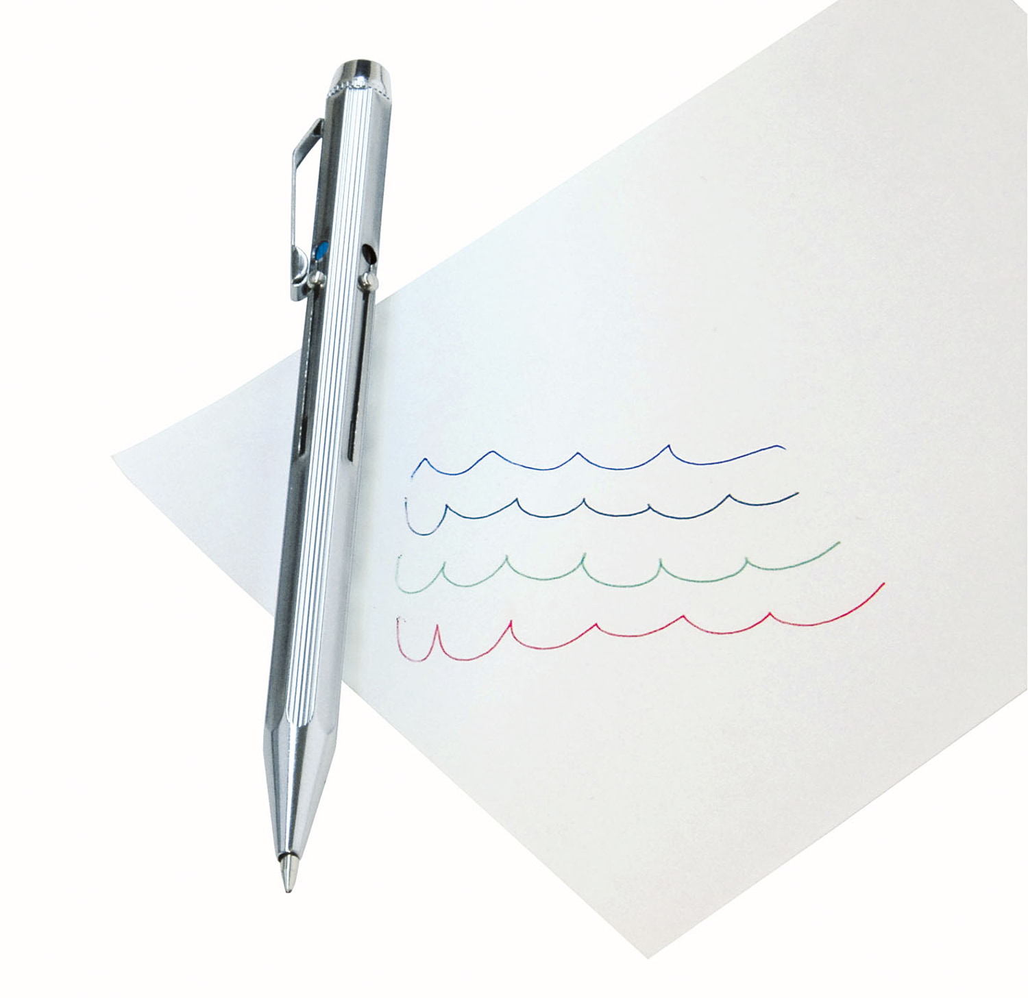 WEDO Kugelschreiber Vierfarb, Schiebemechanik co - P