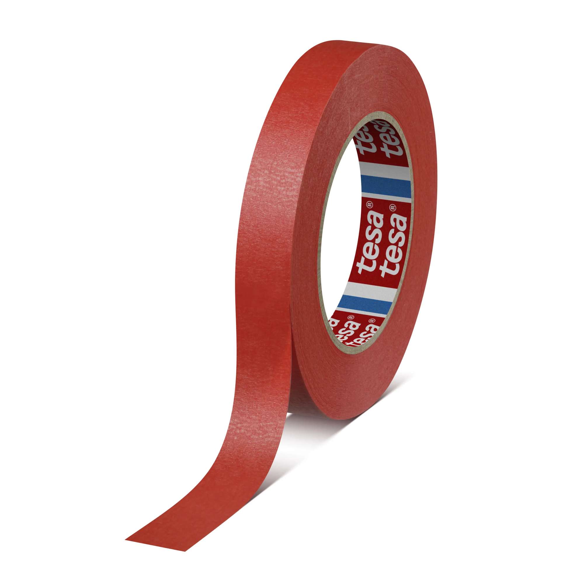 tesa 4328 Premium Universal-Papierklebeband, 50 m x 19 mm, rot