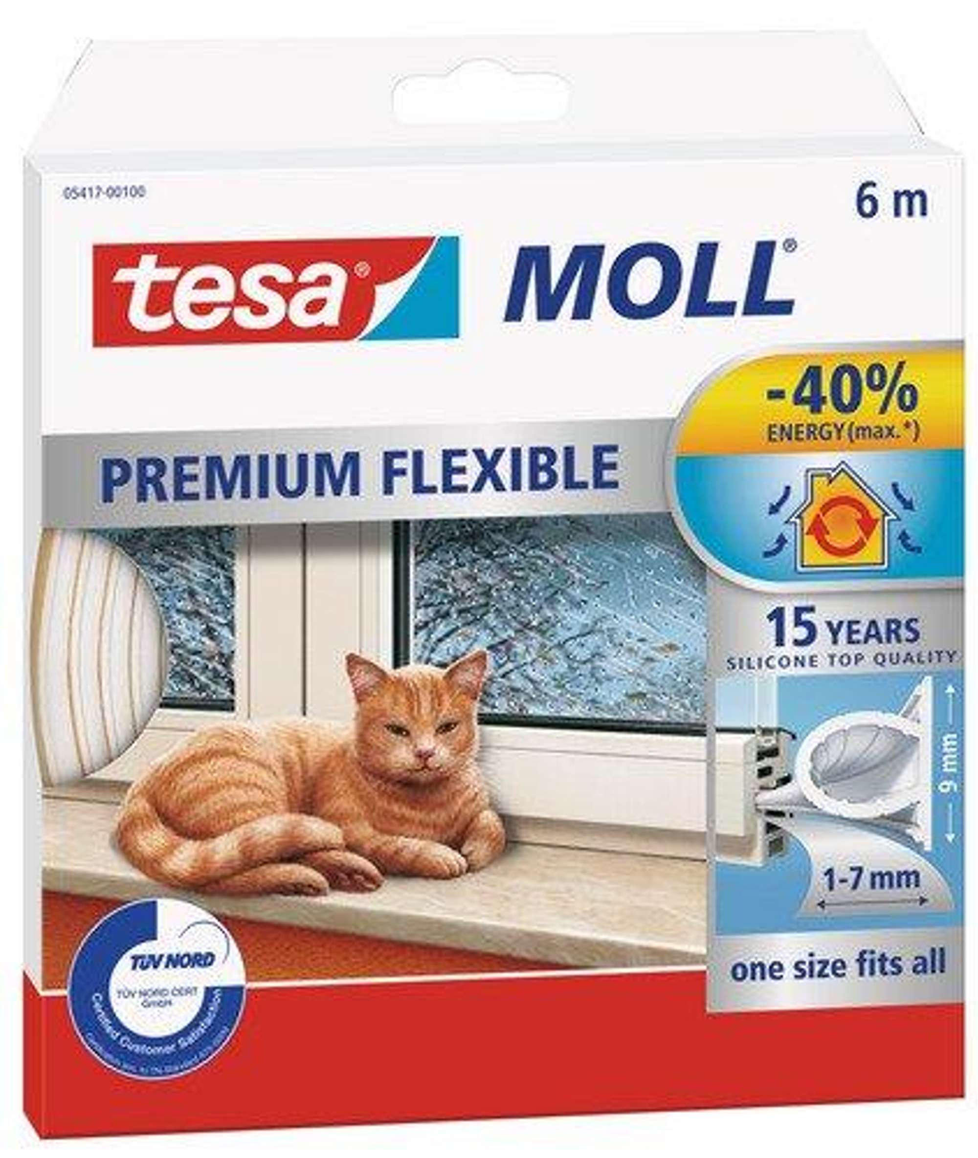 tesamoll 05417 Premium Flexible Silikondichtung