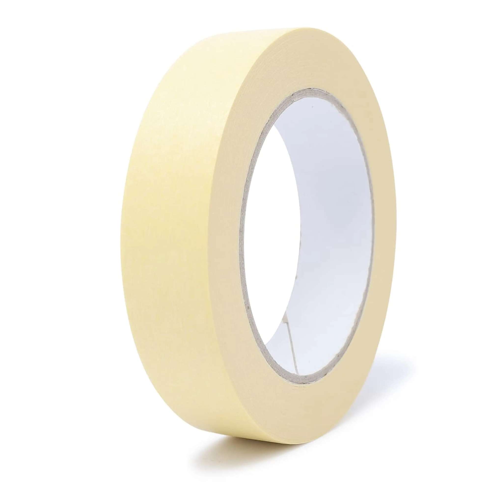 gws Feinkrepp bis 80GradC, 50 m x 25 mm, gelblich