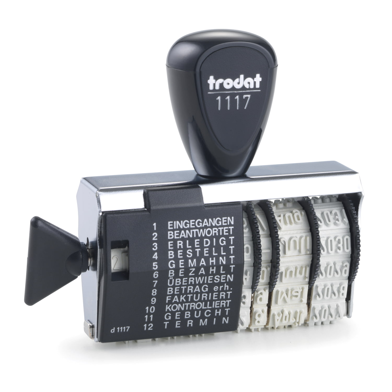 WEDO Stempel Wortband m. Datum, Trodat 1117