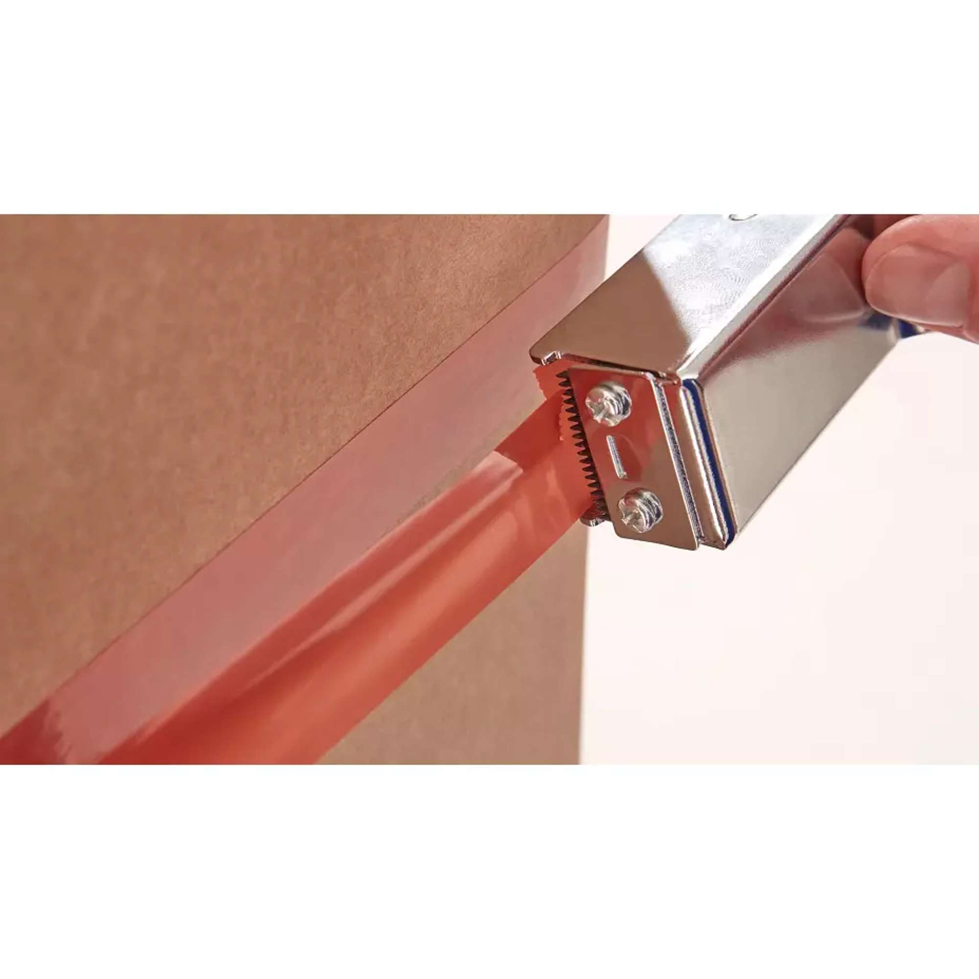 tesa 64286 Reissfestes Strapping-Klebeband, 66 m x 12 mm, orange