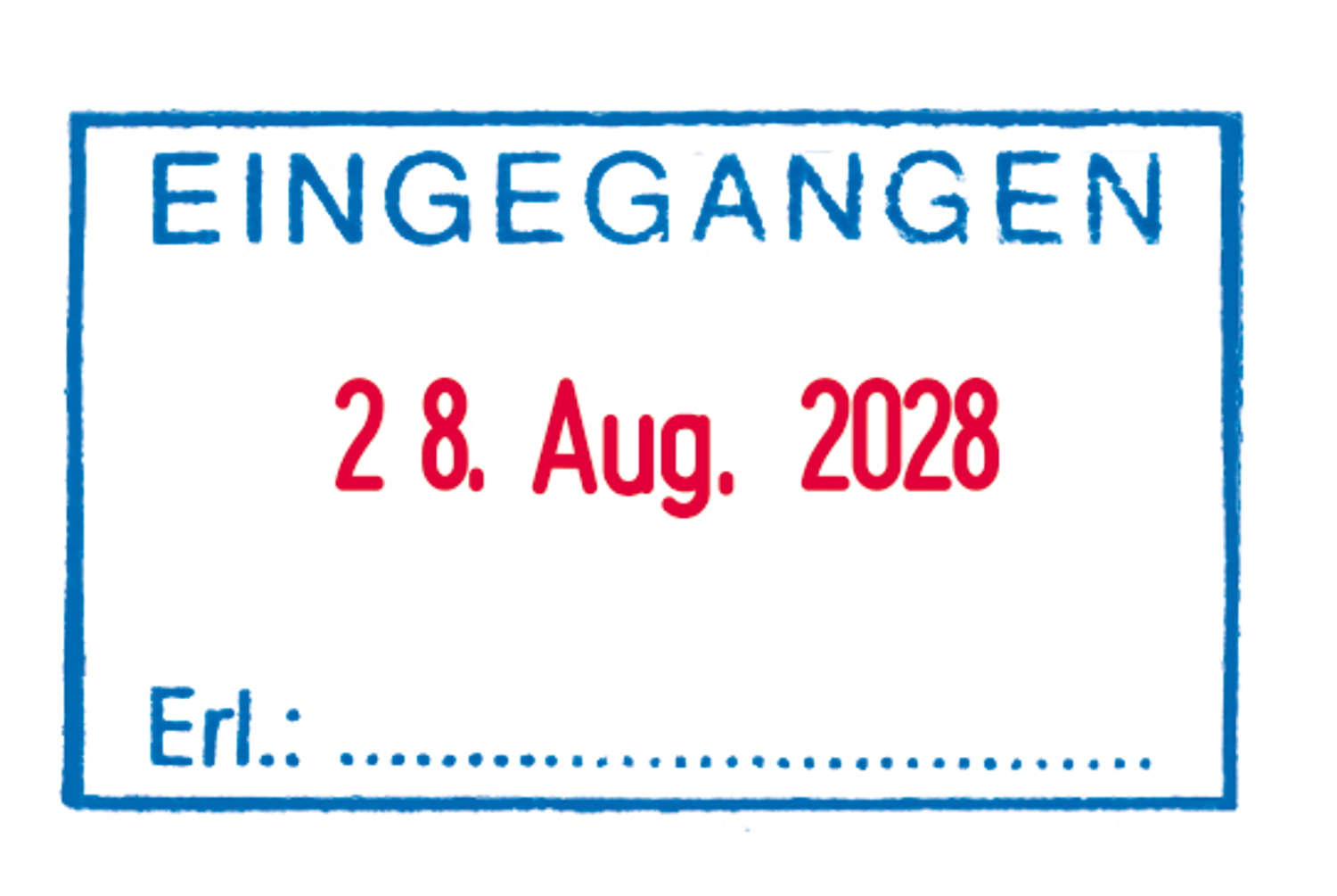 WEDO Stempel Printy Eing./Erl, Trodat 4750 40x23mm