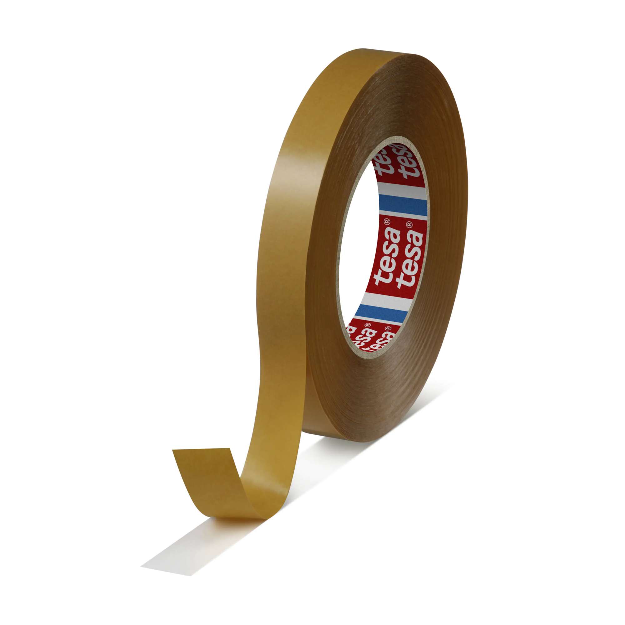 tesafix 4962 Doppelseitiges Premium Vliesband, 50 m x 25 mm, transluzent