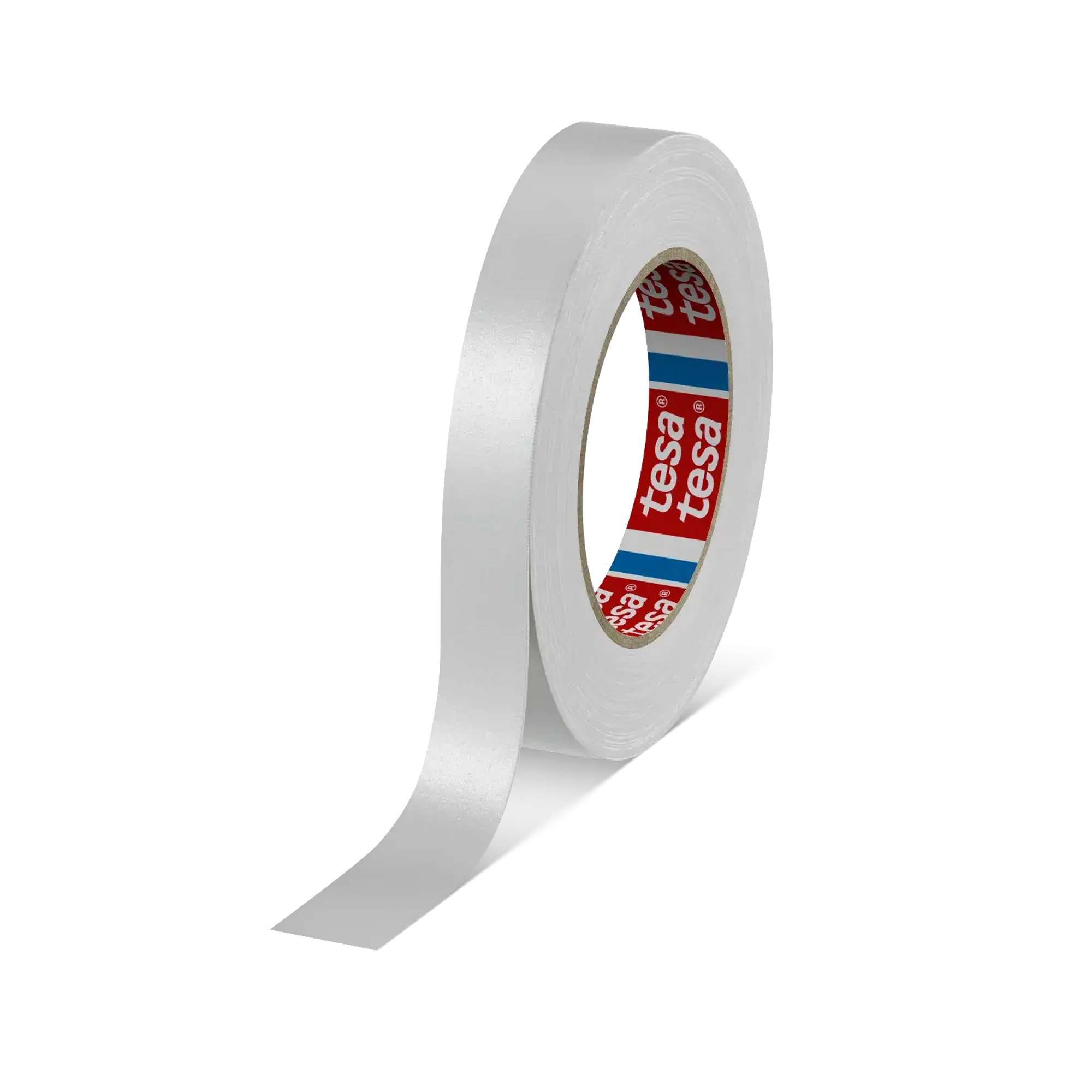 tesaband 4651 Premium Gewebeband, 25 m x 19 mm, weiss