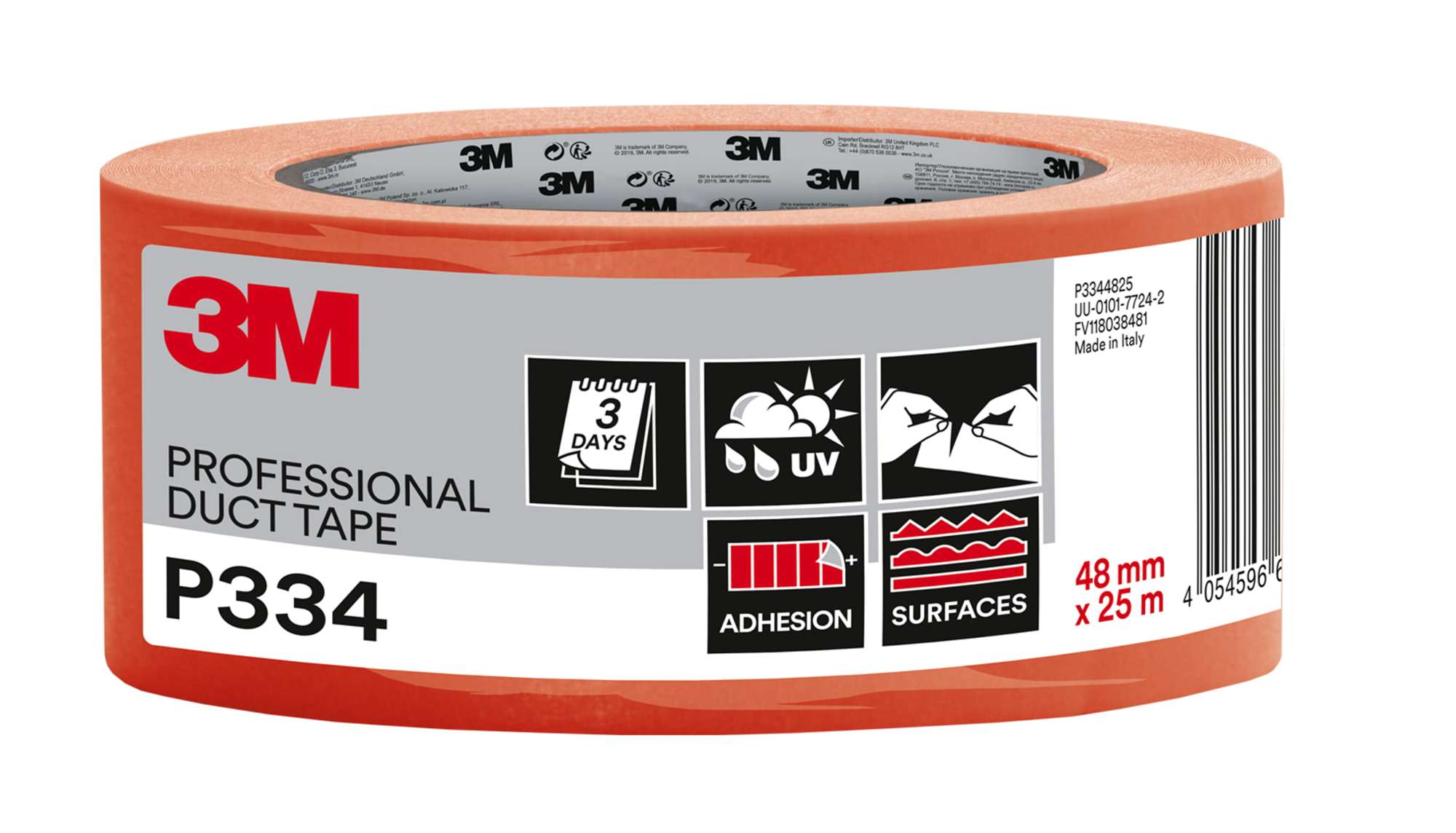 3M P334 Gewebeklebeband