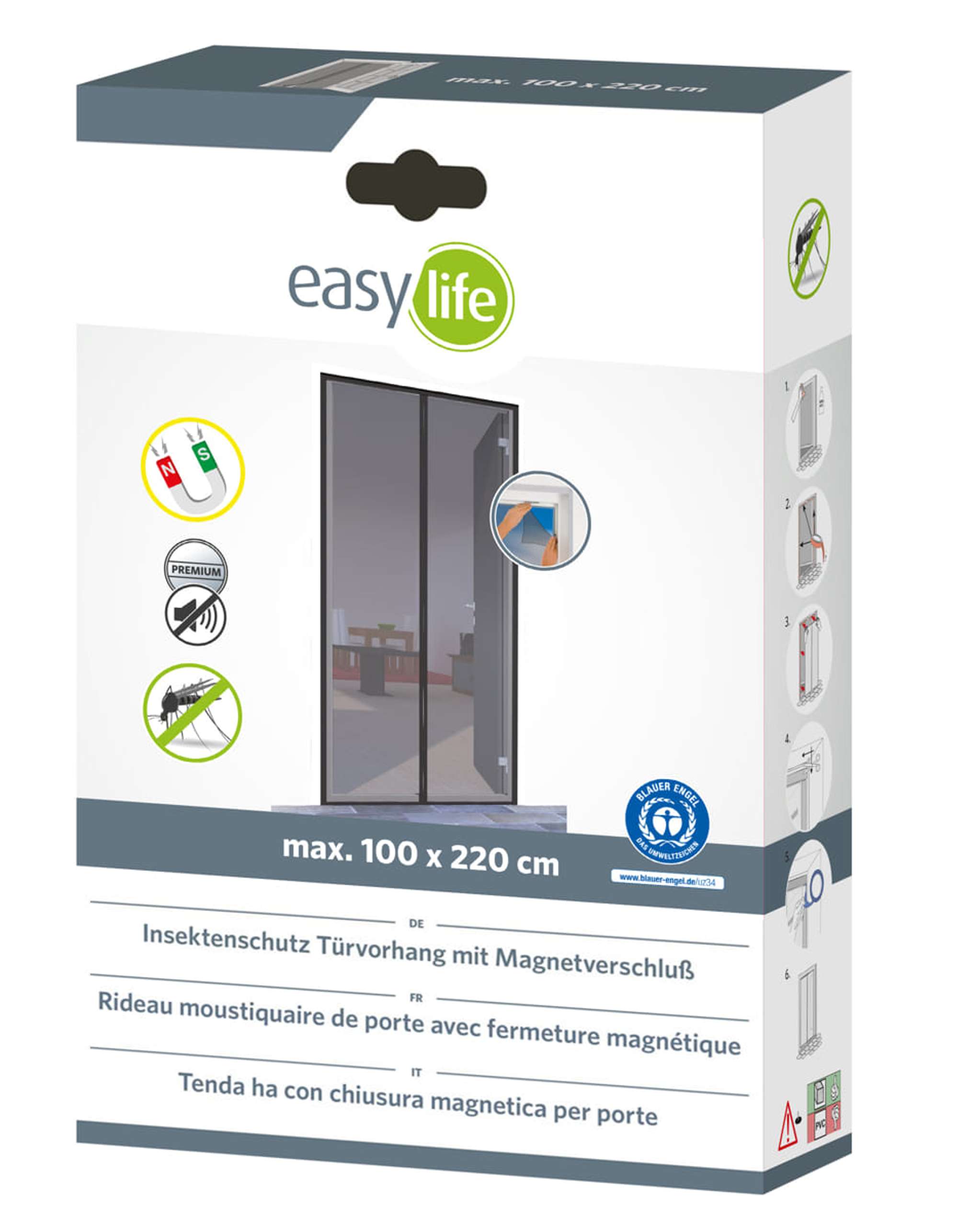 easylife Magnet-Tuervorhang Premium