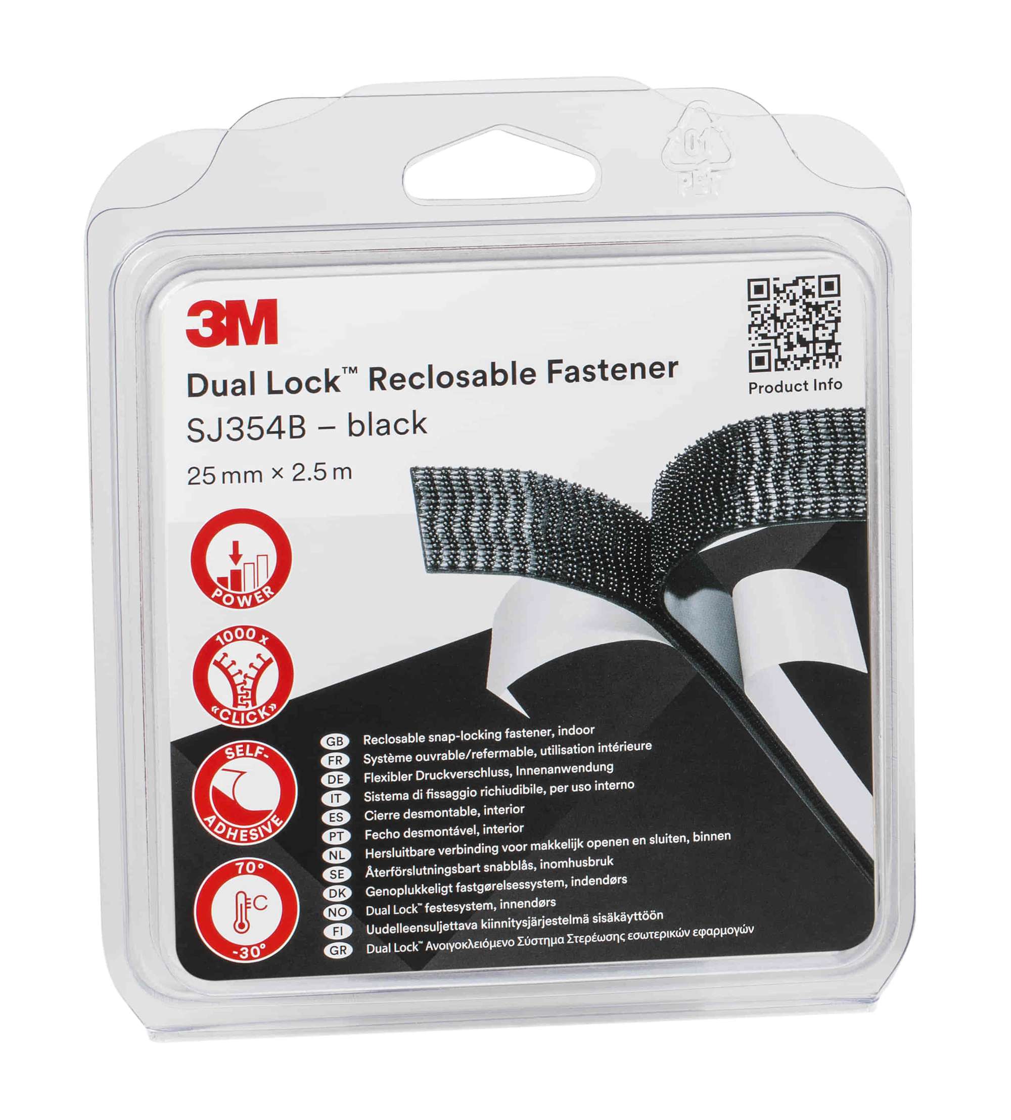 3M Dual Lock Flexibler Druckverschluss SJ354-Serie