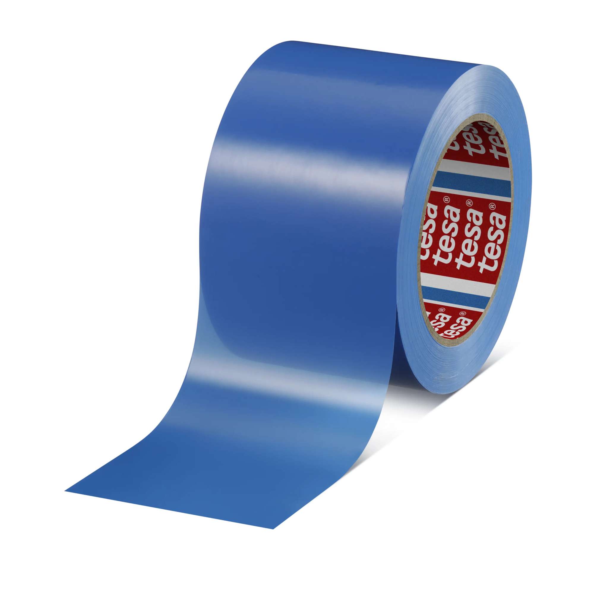 tesa 7133 Oberflaechenschutzfolie, Kunstoff-Abdeckung fuers lackieren, 300 m x 15 mm, blau