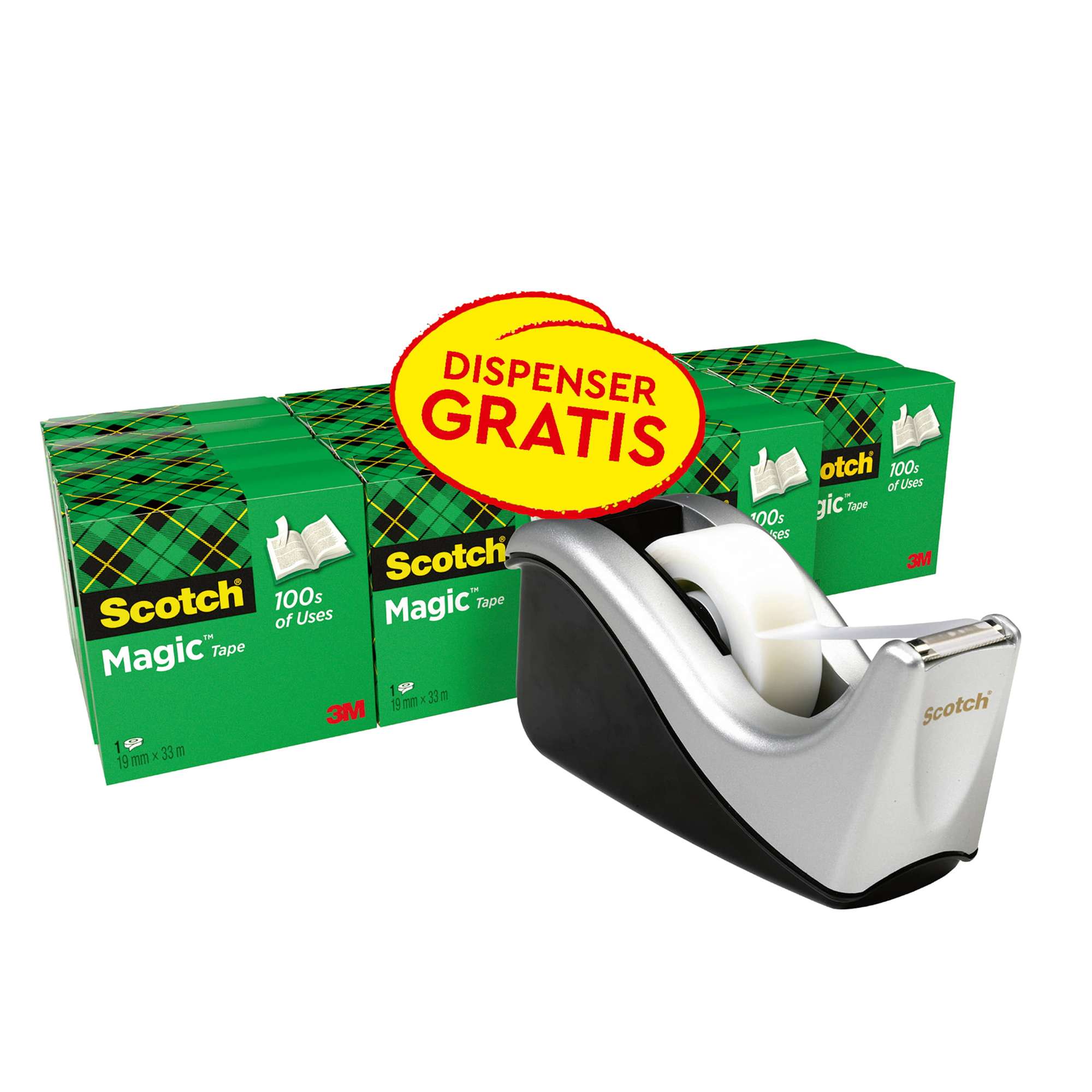 3M Scotch Magic Unsichtbares Klebeband