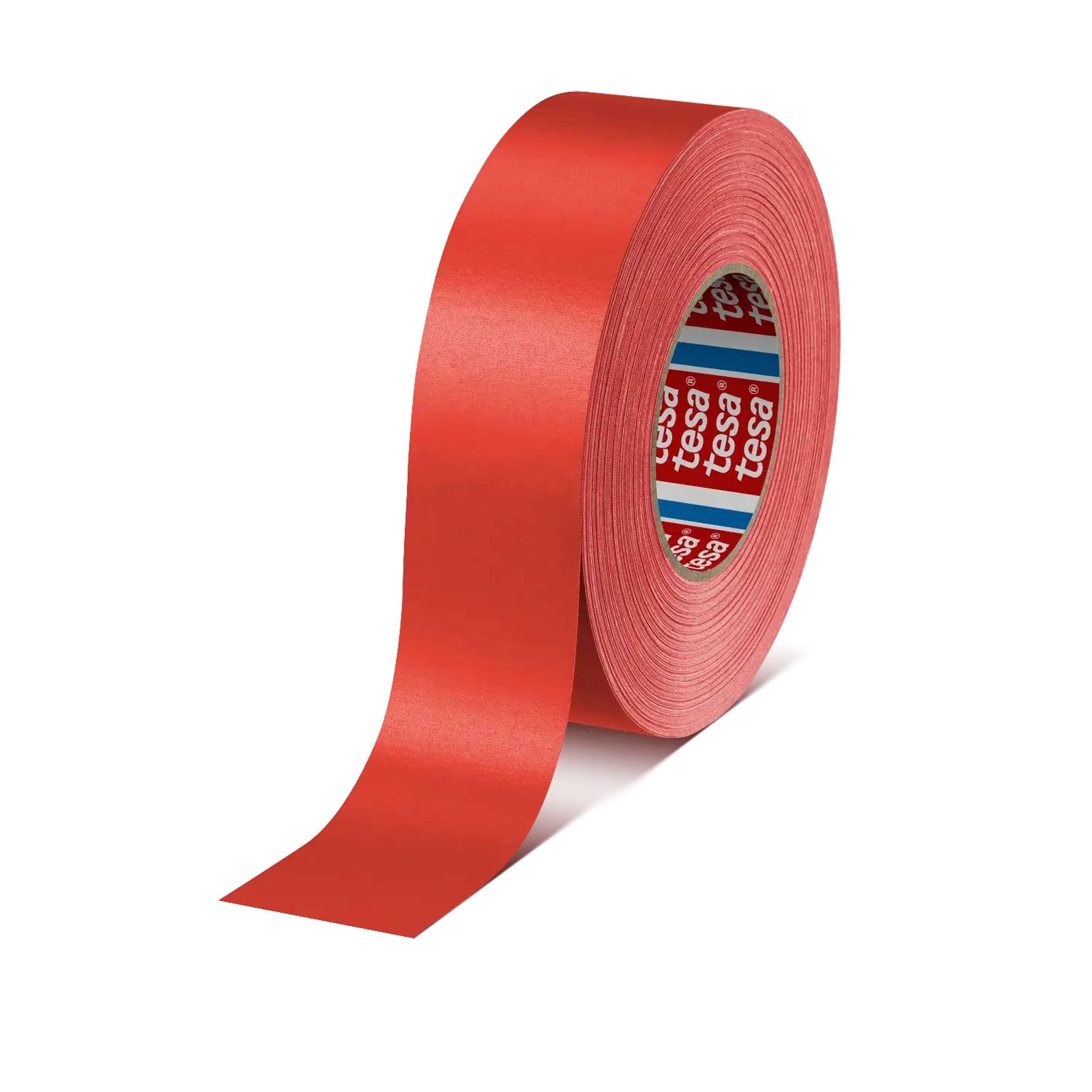 tesaband 4651 Premium Gewebeband, 50 m x 50 mm, rot