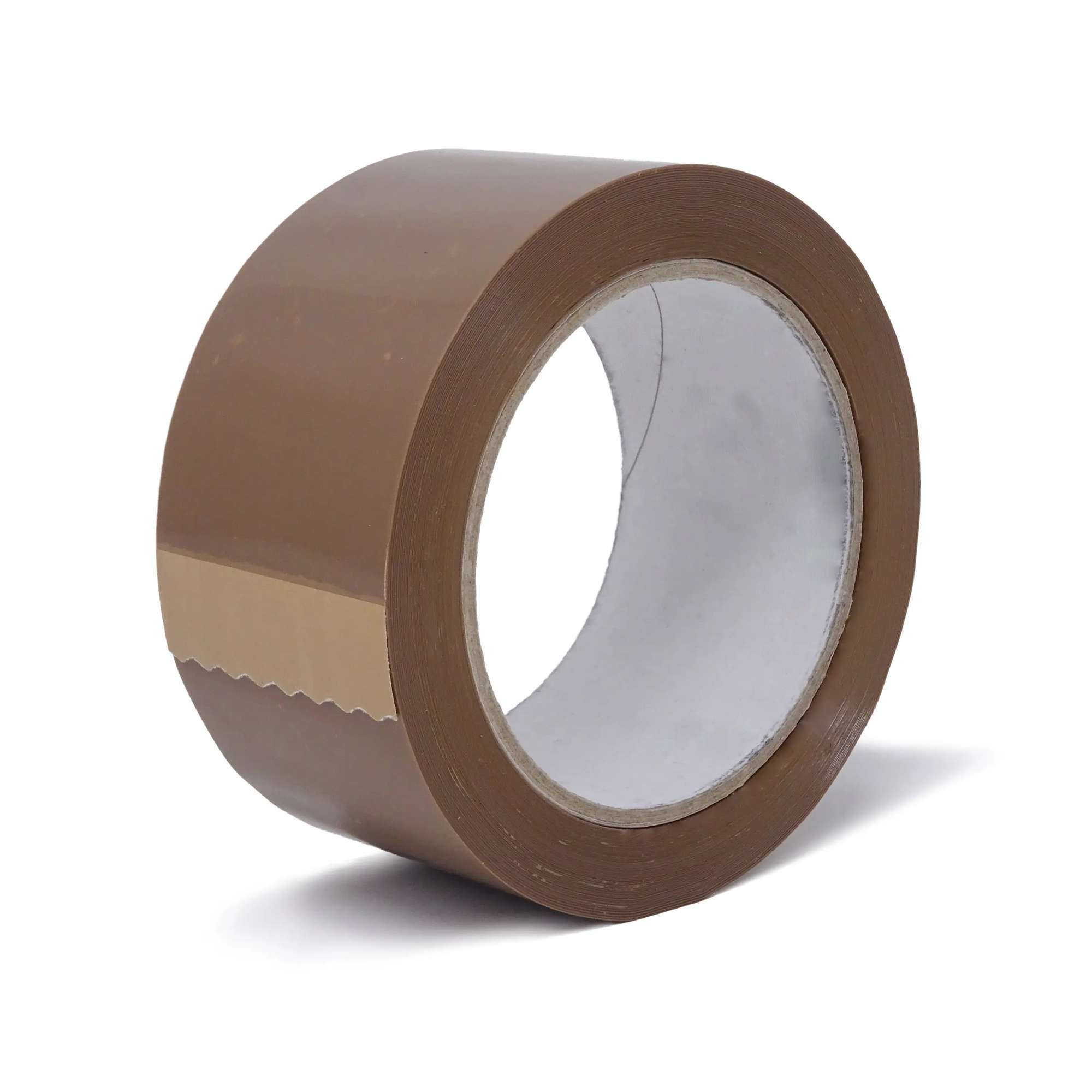 gws 414120 PVC Verpackungsklebeband, mit hoher Anfangs-Klebkraft, 66 m x 50 mm, braun