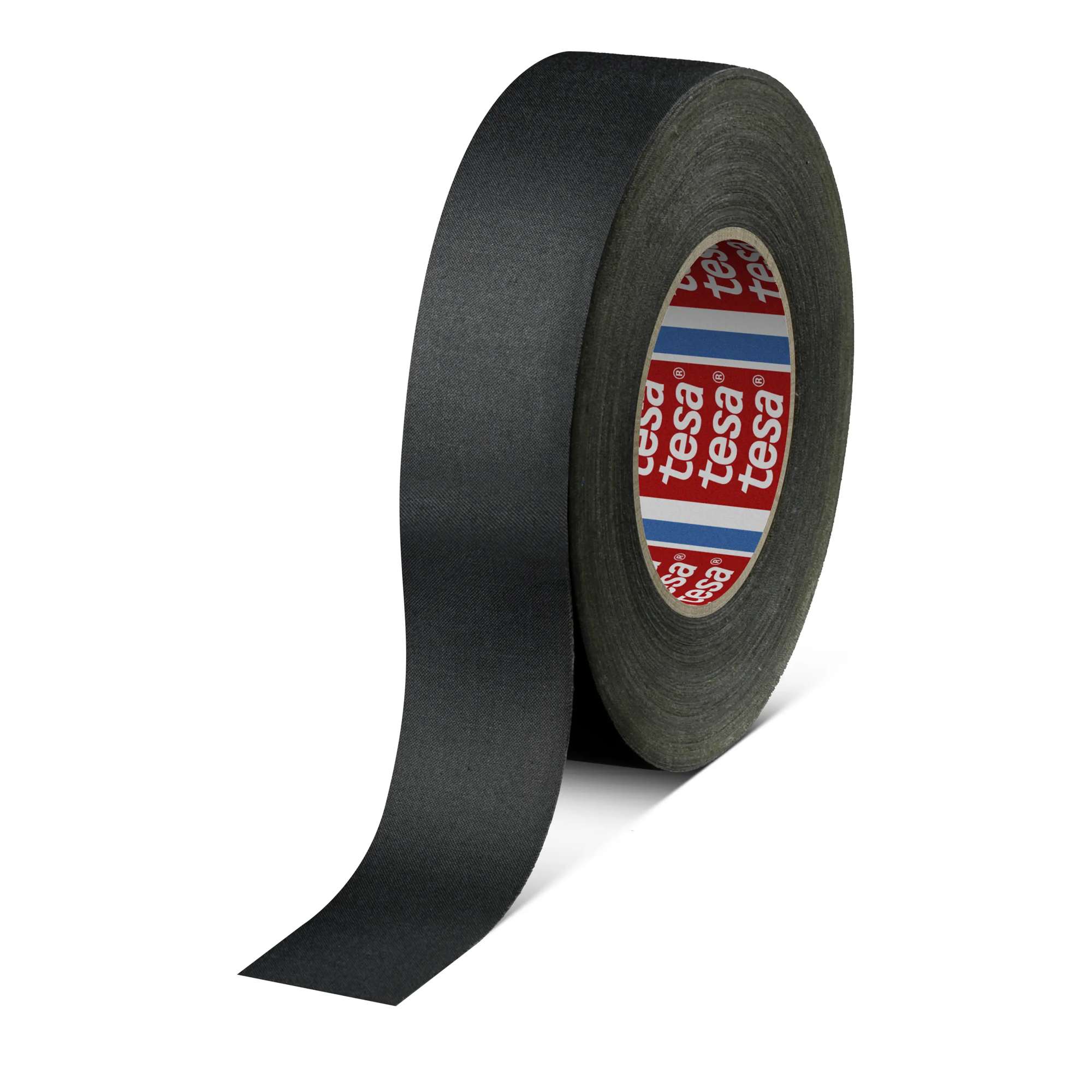 tesaband 4541 Flexibles, offenes Gewebeband, 50 m x 15 mm, schwarz