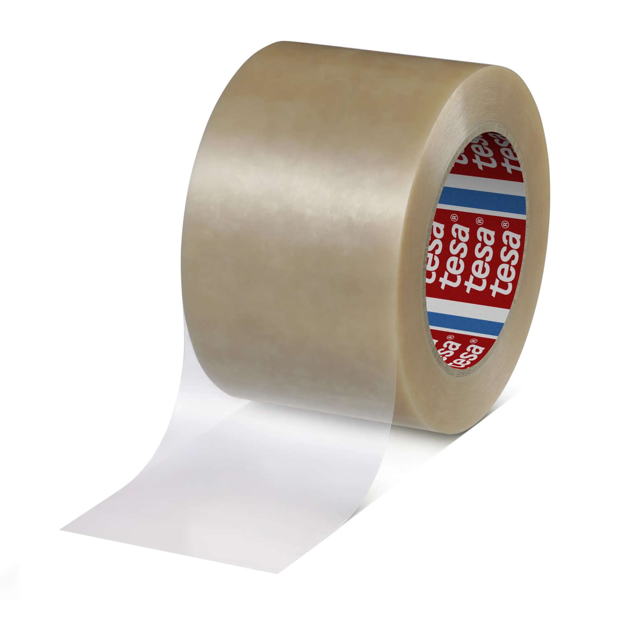 tesa 4122 Premium PVC Gefahrgut-Packband, 66 m x 75 mm, transparent