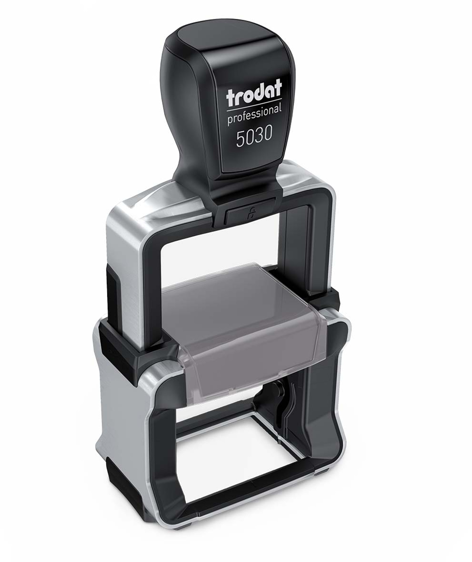 WEDO Stempel Datum ohne Text, Trodat 5030 Prof. Edelstahl