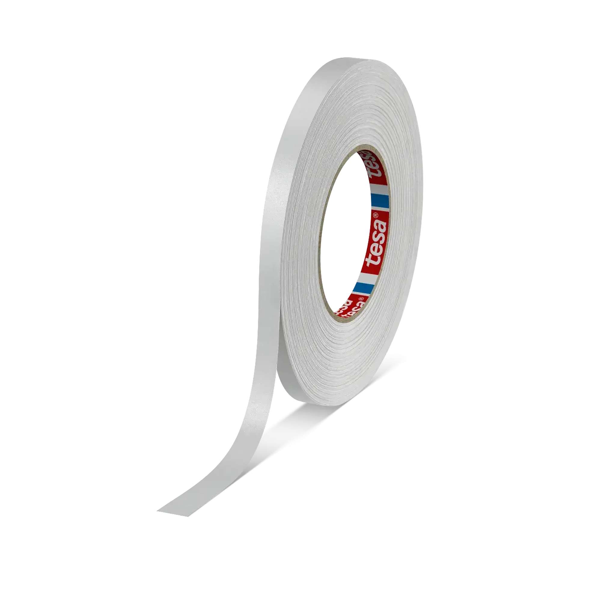 tesaband 4651 Premium Gewebeband, 50 m x 12 mm, weiss