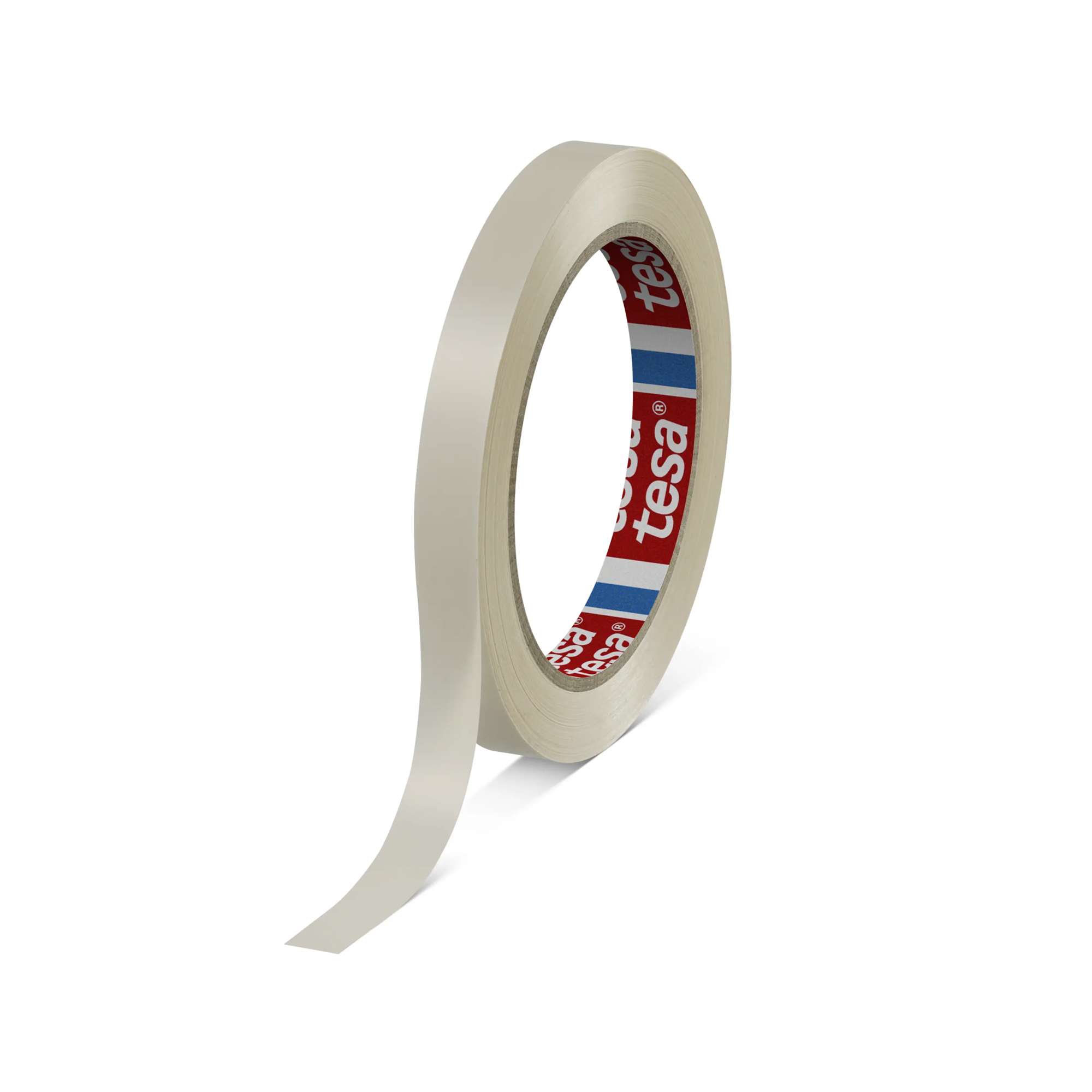 tesa 4124 Premium PVC Packband, 66 m x 25 mm, weiss