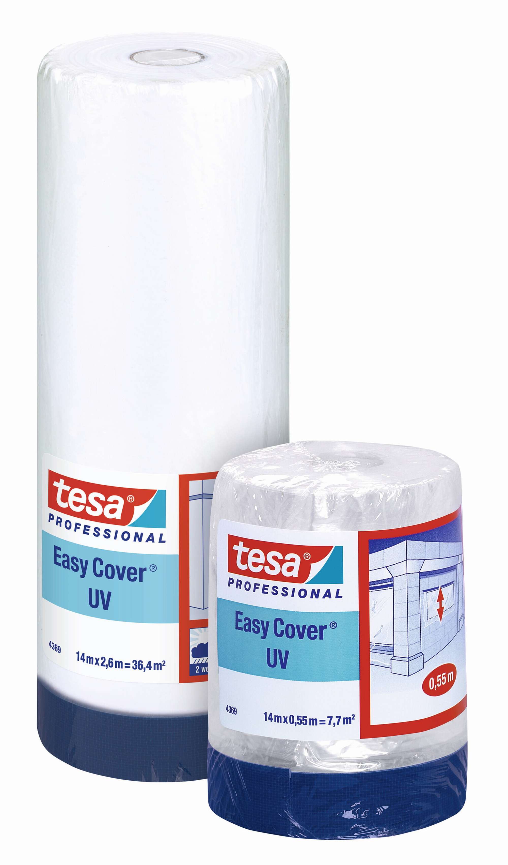 tesa Easy Cover 4369 UV 2-in-1 fuer den Aussenbereich