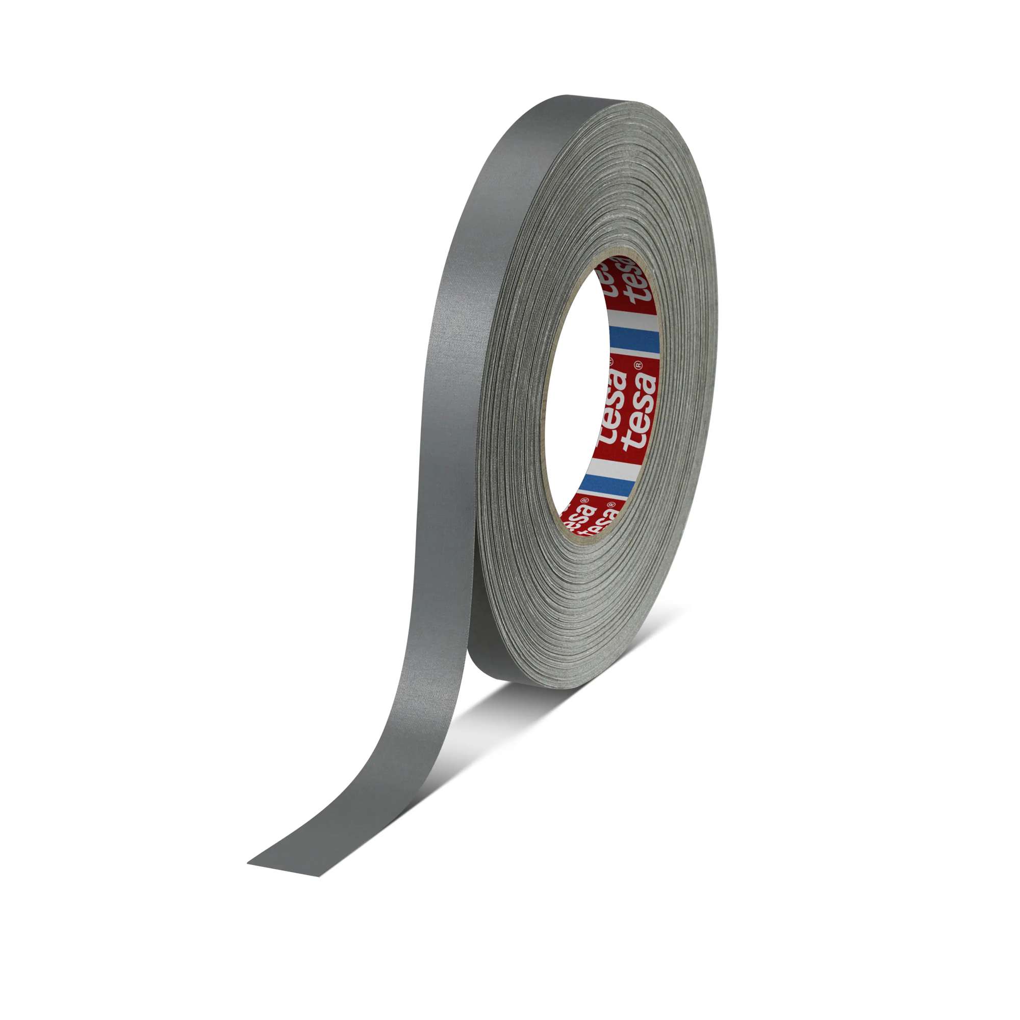 tesaband 4651 Premium Gewebeband, 25 m x 19 mm, grau