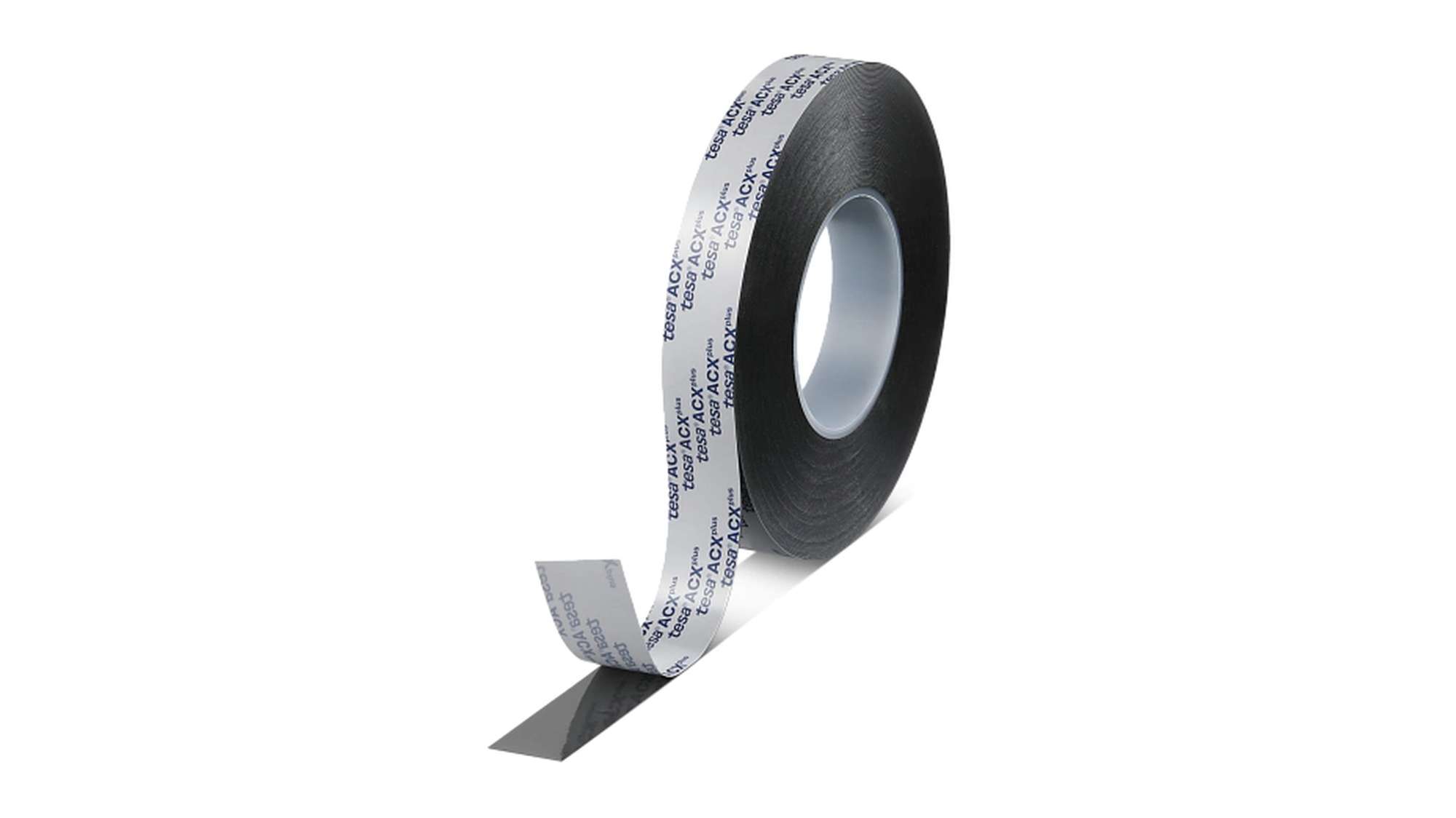 tesa ACXplus 7072 Hohe Resistenz Acrylatschaum-Klebeband, 25 m x 100 mm, schwarz
