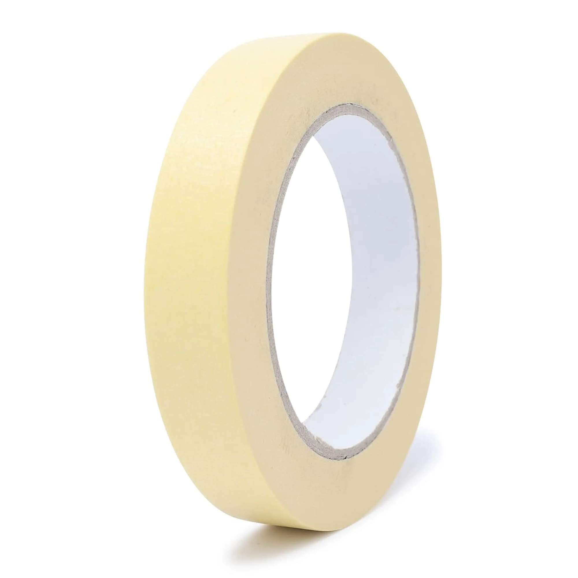 gws Feinkrepp bis 80GradC, 50 m x 19 mm, gelblich