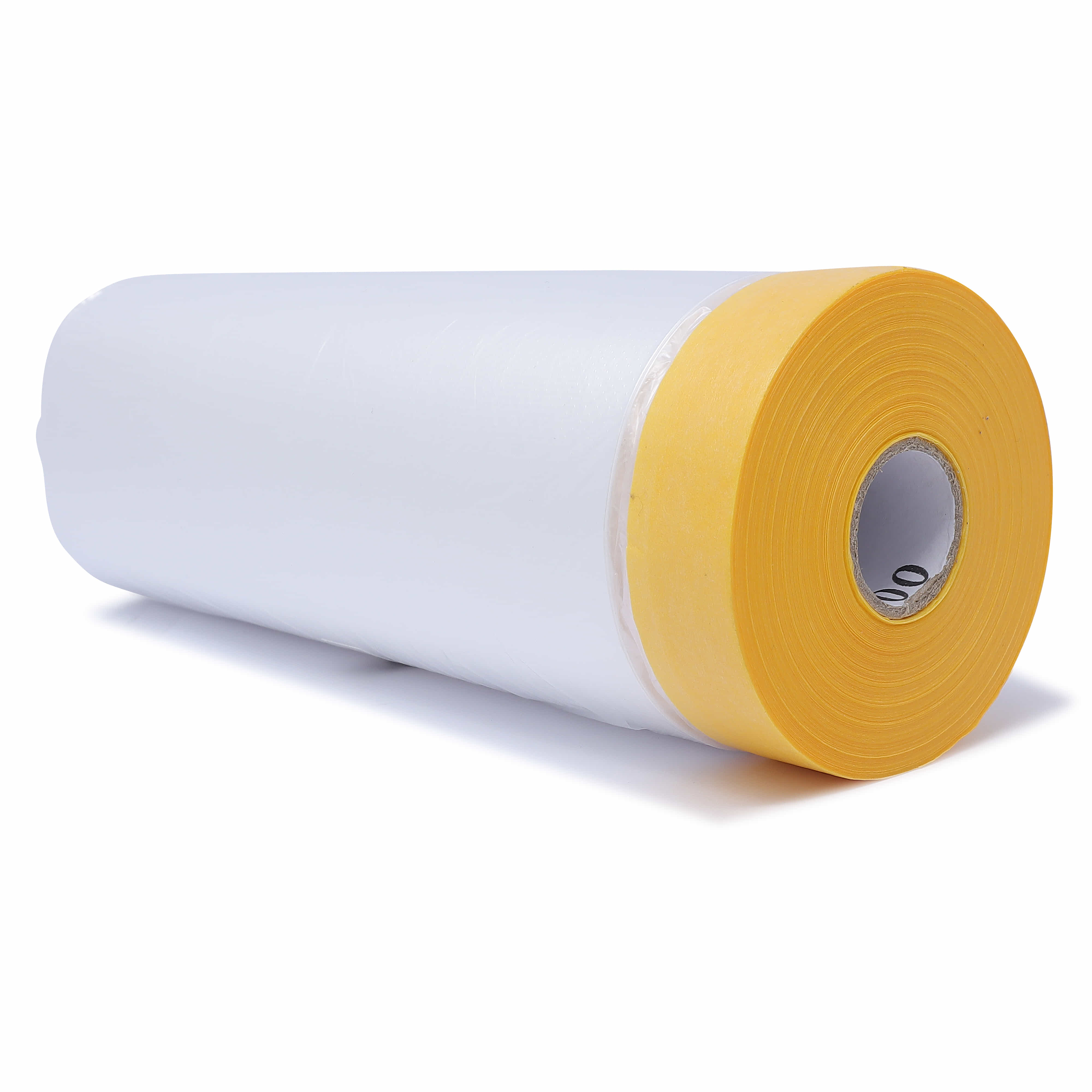 gws Maler-Abdeckfolie mit Washi- Tape, 33 m x 550 mm, gelb