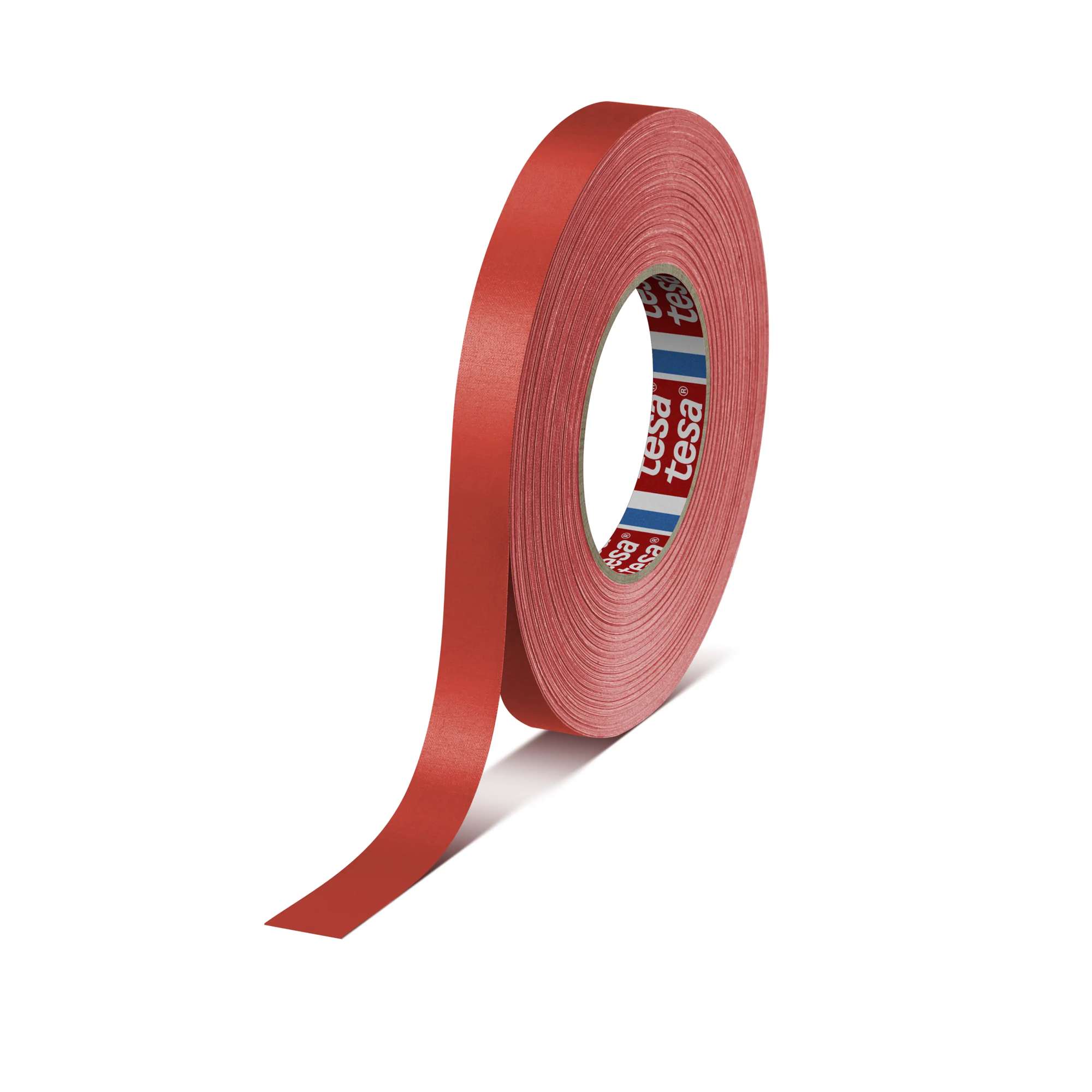 tesaband 4651 Premium Gewebeband, 50 m x 19 mm, rot