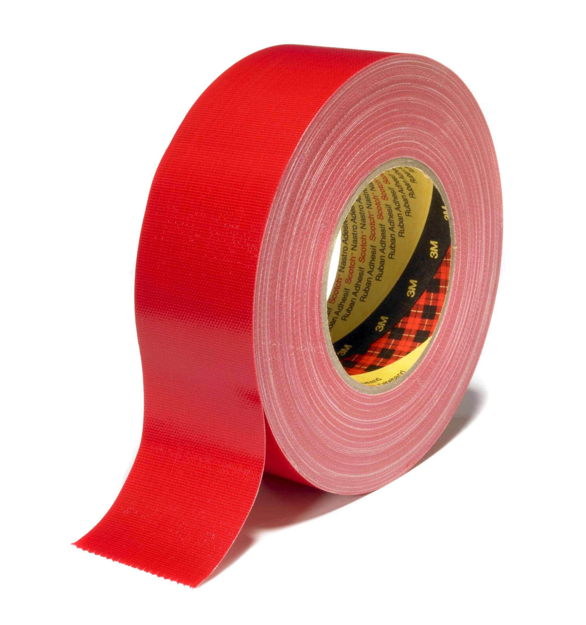 3M 389 Gewebeklebeband, 50 m x 38 mm, rot