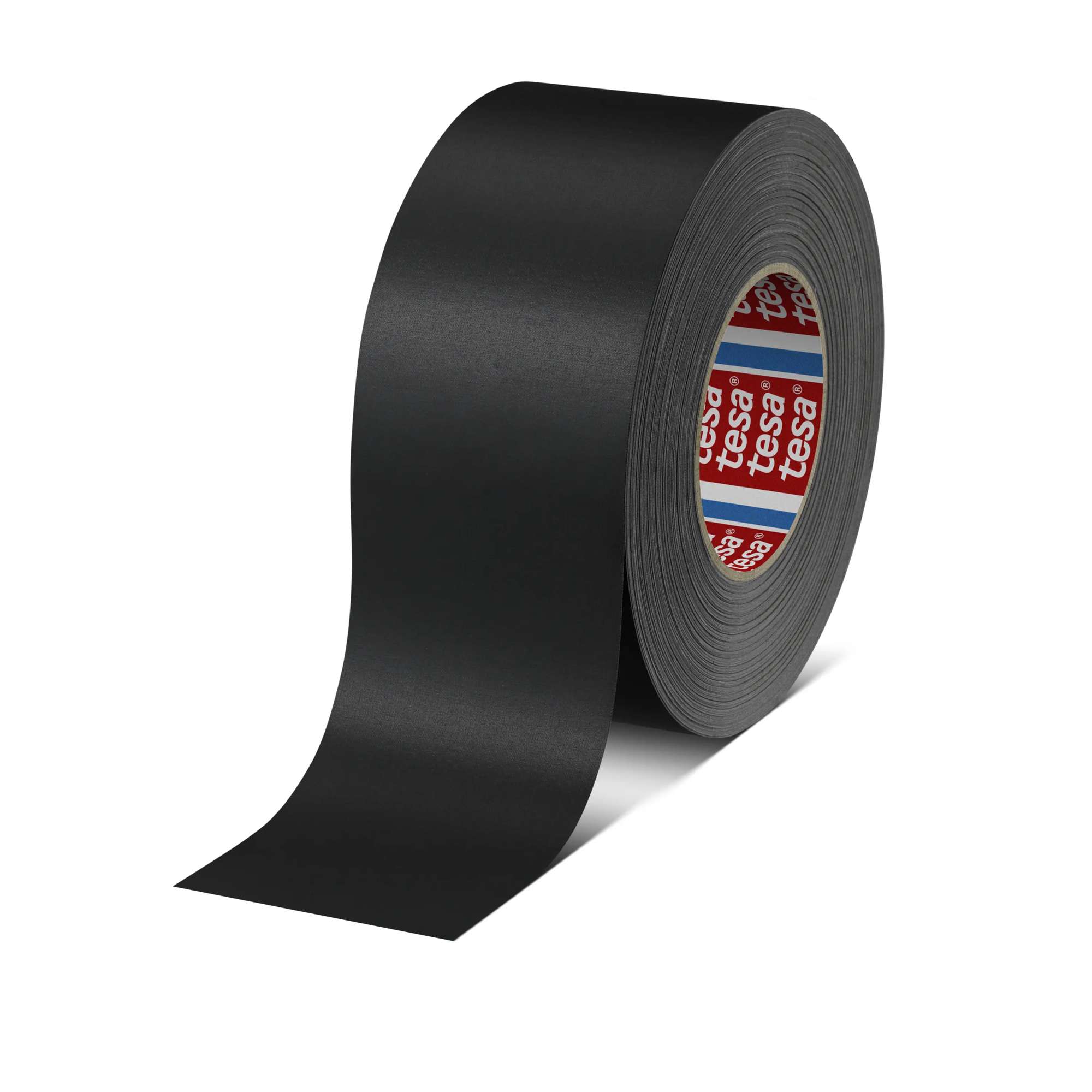 tesaband 4651 Premium Gewebeband, 50 m x 50 mm, schwarz