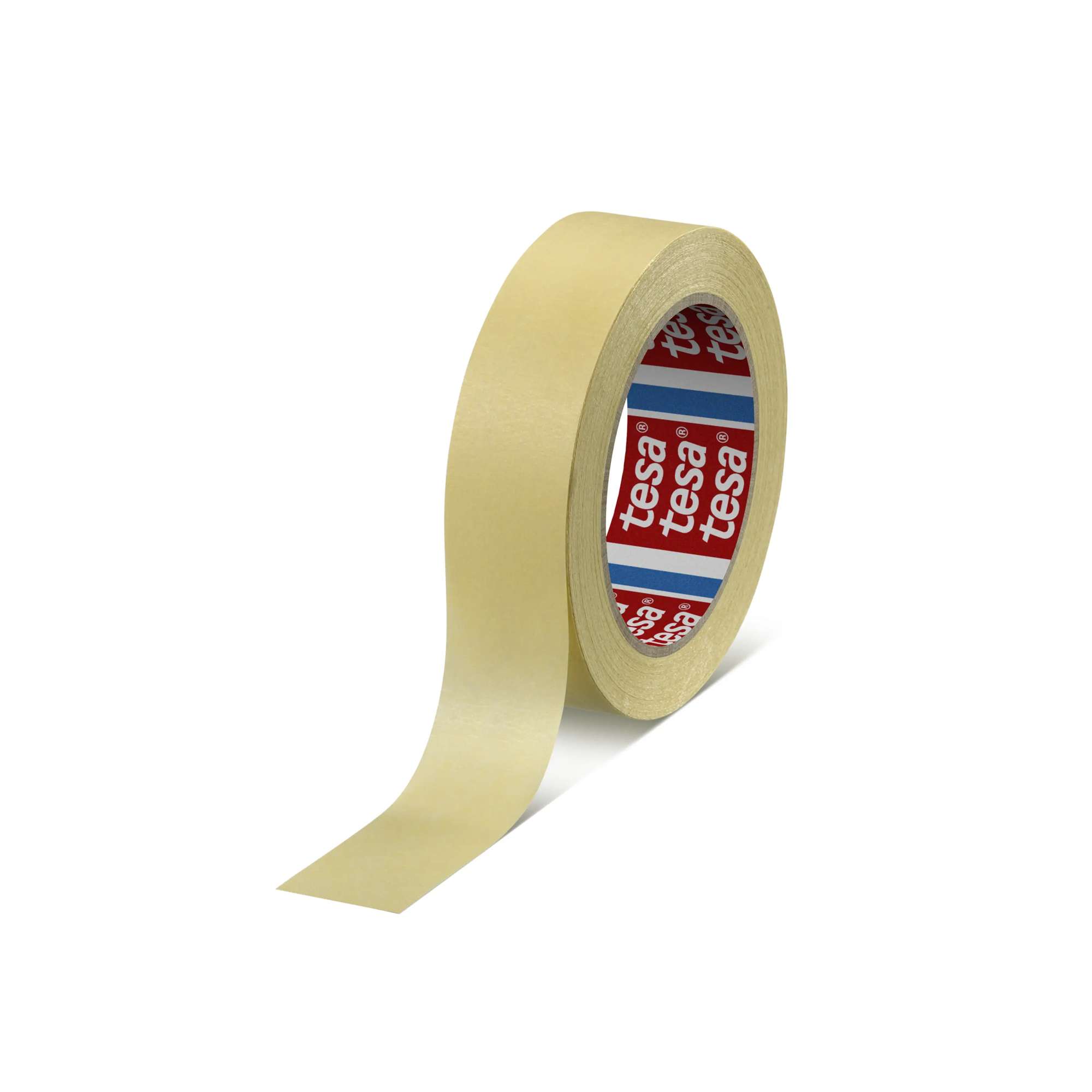 tesakrepp Malerband Allzweckabdeckband Basic 4323, 50 m x 30 mm, gelblich