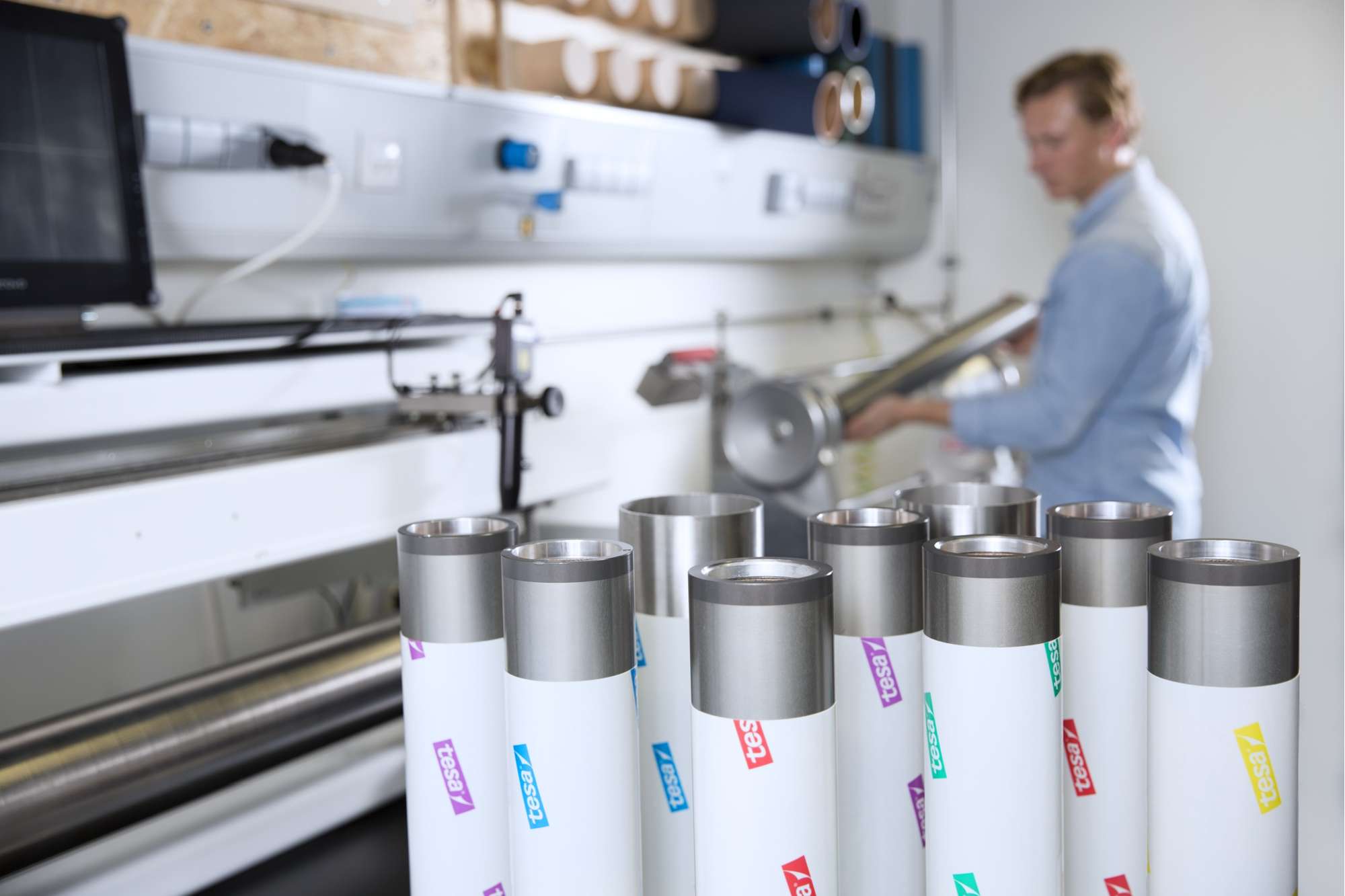 tesa Softprint 52817 Secure Schaumstoff Klischeeklebeband