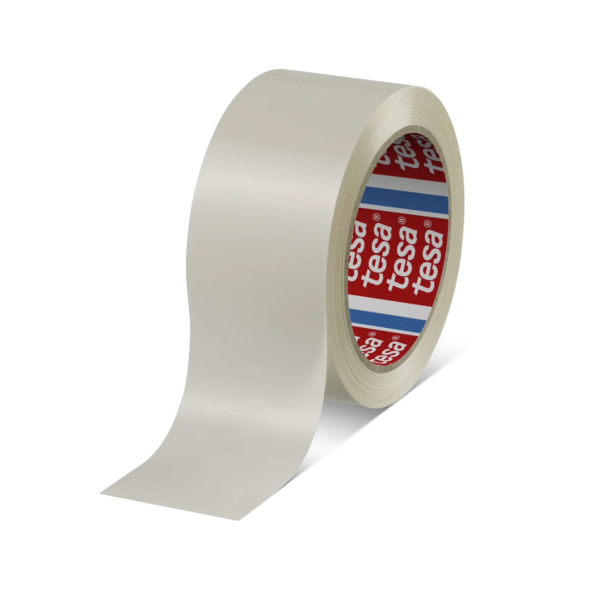 tesa 4124 Premium PVC Packband, 66 m x 50 mm, weiss