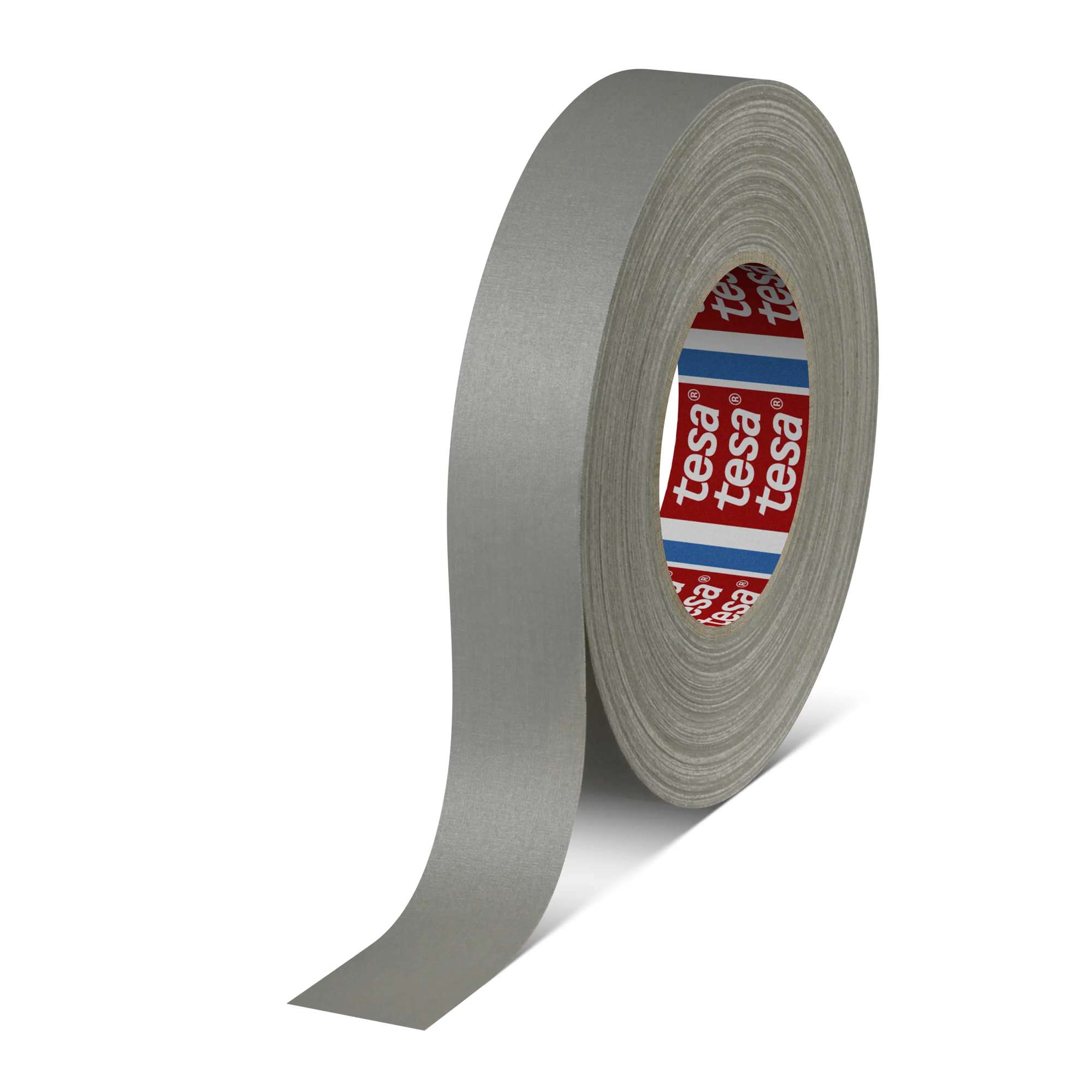 tesaband 4661 Kunstoffbeschichtetes Universal-Gewebeklebeband, 50 m x 30 mm, grau