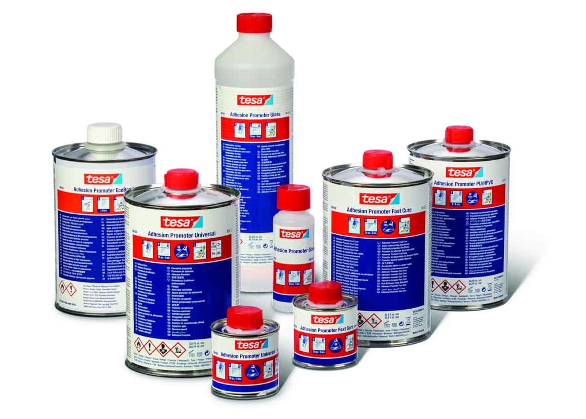 tesa 60152 Adhesion Promoter PU/HPVC, 1000 ml, Farblos
