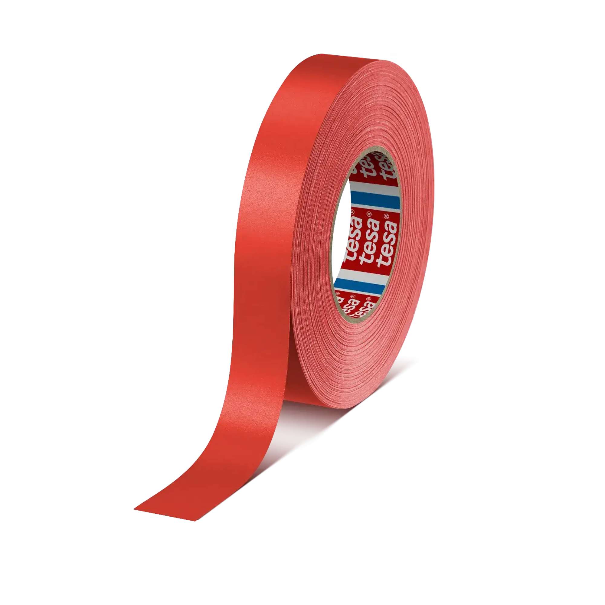 tesaband 4651 Premium Gewebeband, 50 m x 25 mm, rot