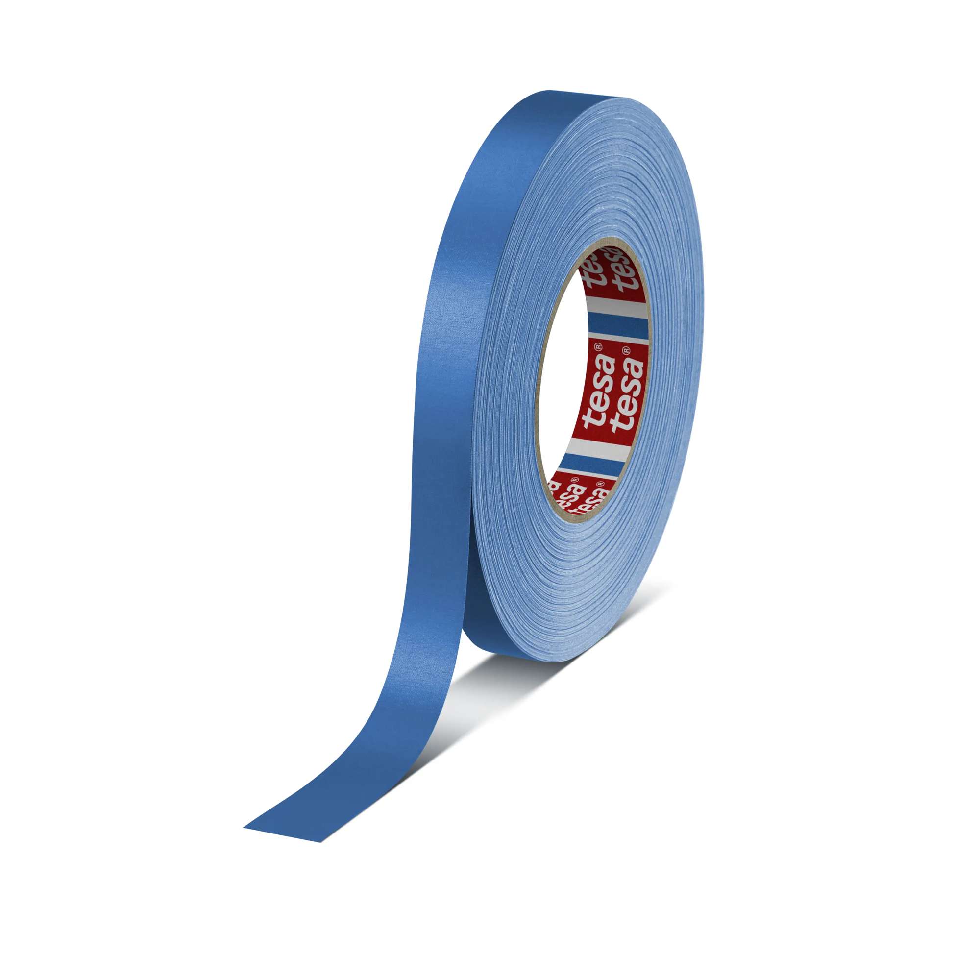 tesaband 4651 Premium Gewebeband, 50 m x 19 mm, blau