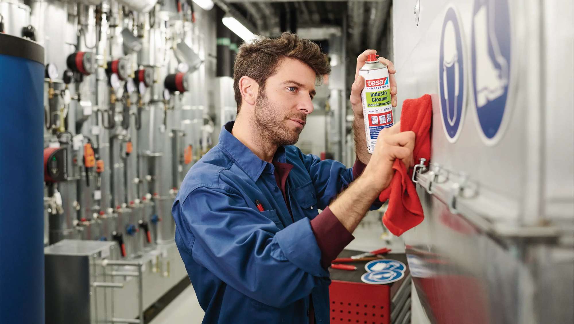 tesa 60040 Industriereiniger Spray, 500ml, 500 ml